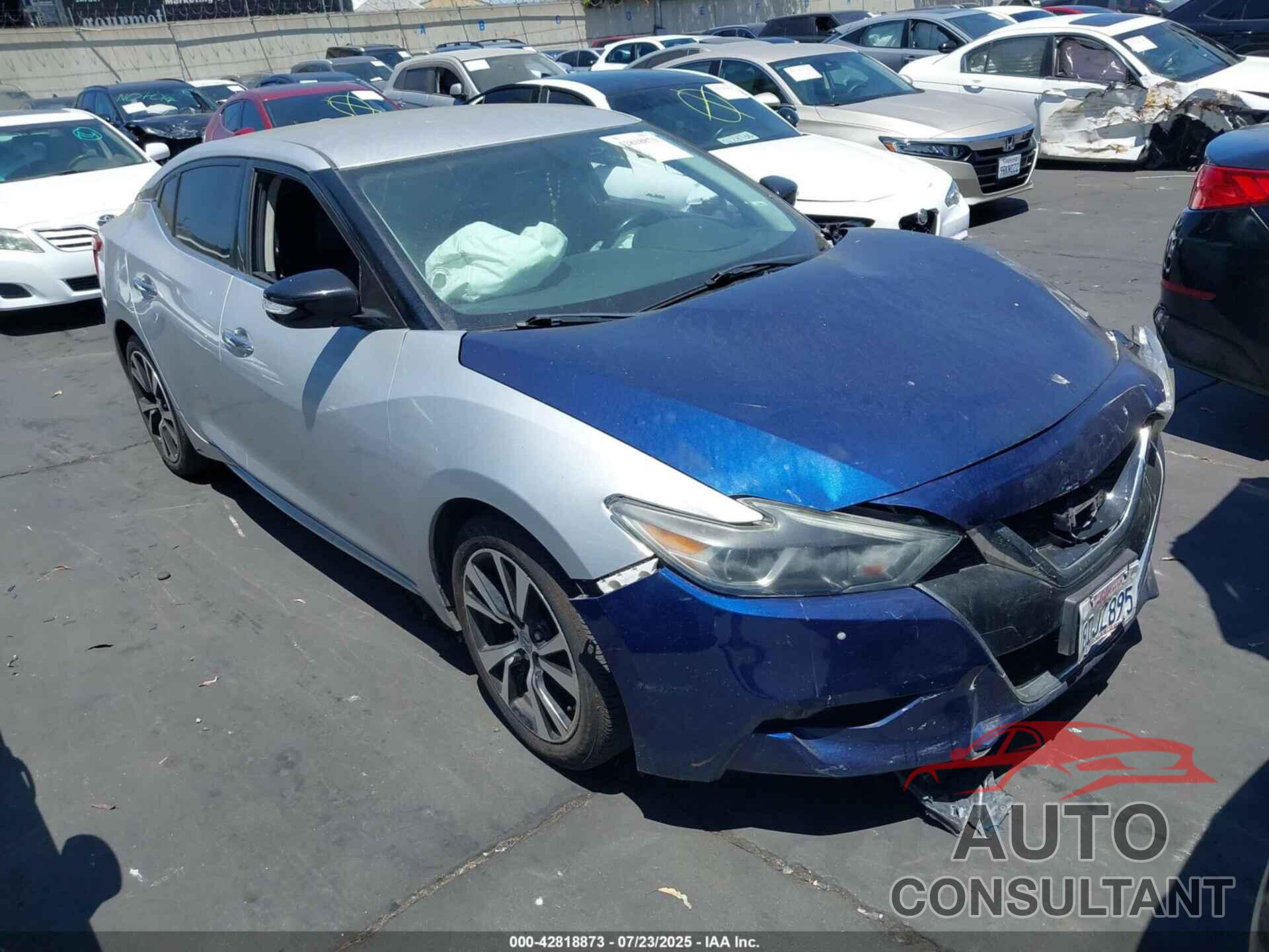 NISSAN MAXIMA 2018 - 1N4AA6AP3JC382353