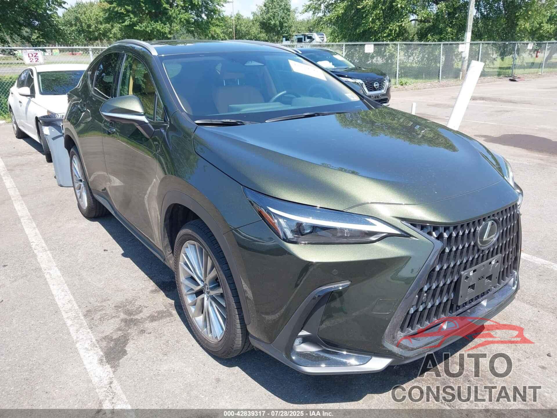 LEXUS NX 350 2025 - 2T2GGCEZ9SC062102