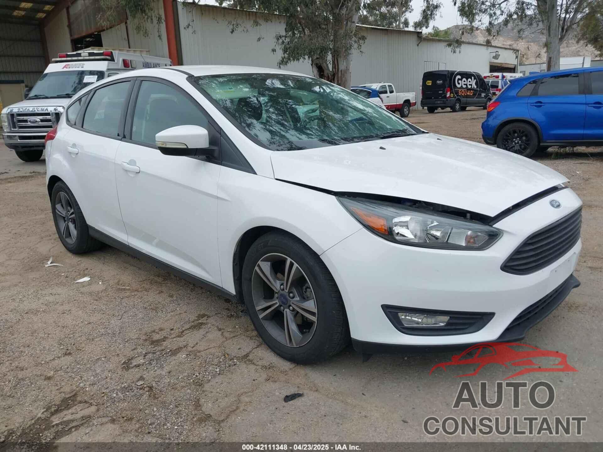 FORD FOCUS 2016 - 1FADP3KE8GL331379