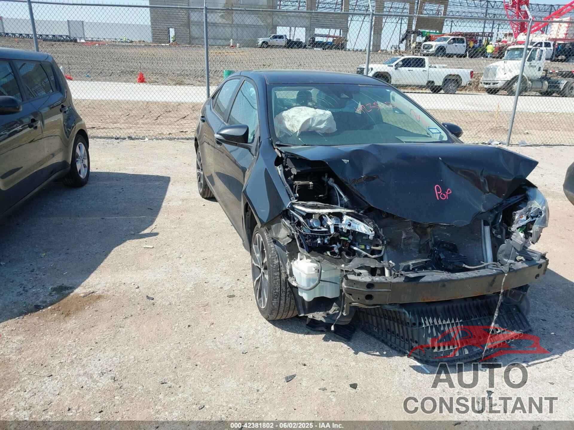 TOYOTA COROLLA 2017 - 5YFBURHE9HP731223