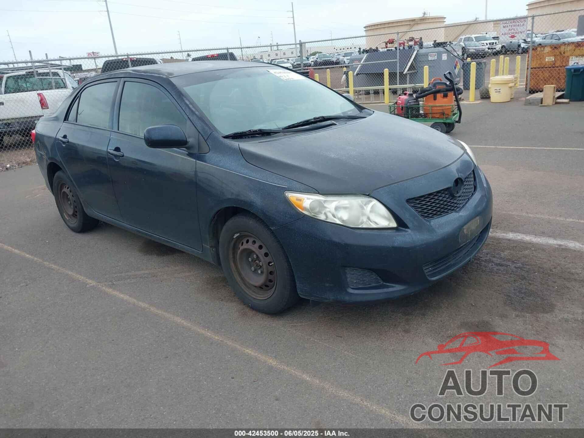 TOYOTA COROLLA 2009 - 2T1BU40E09C137040