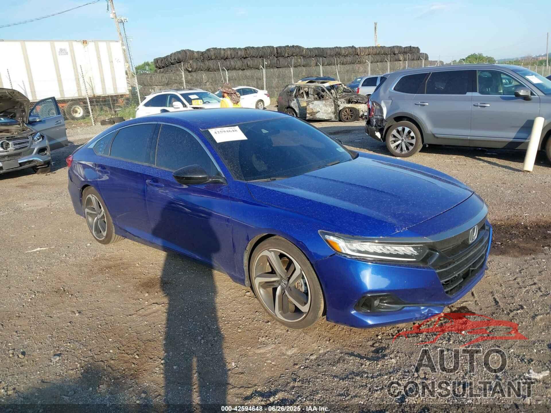 HONDA ACCORD 2021 - 1HGCV1F44MA001345