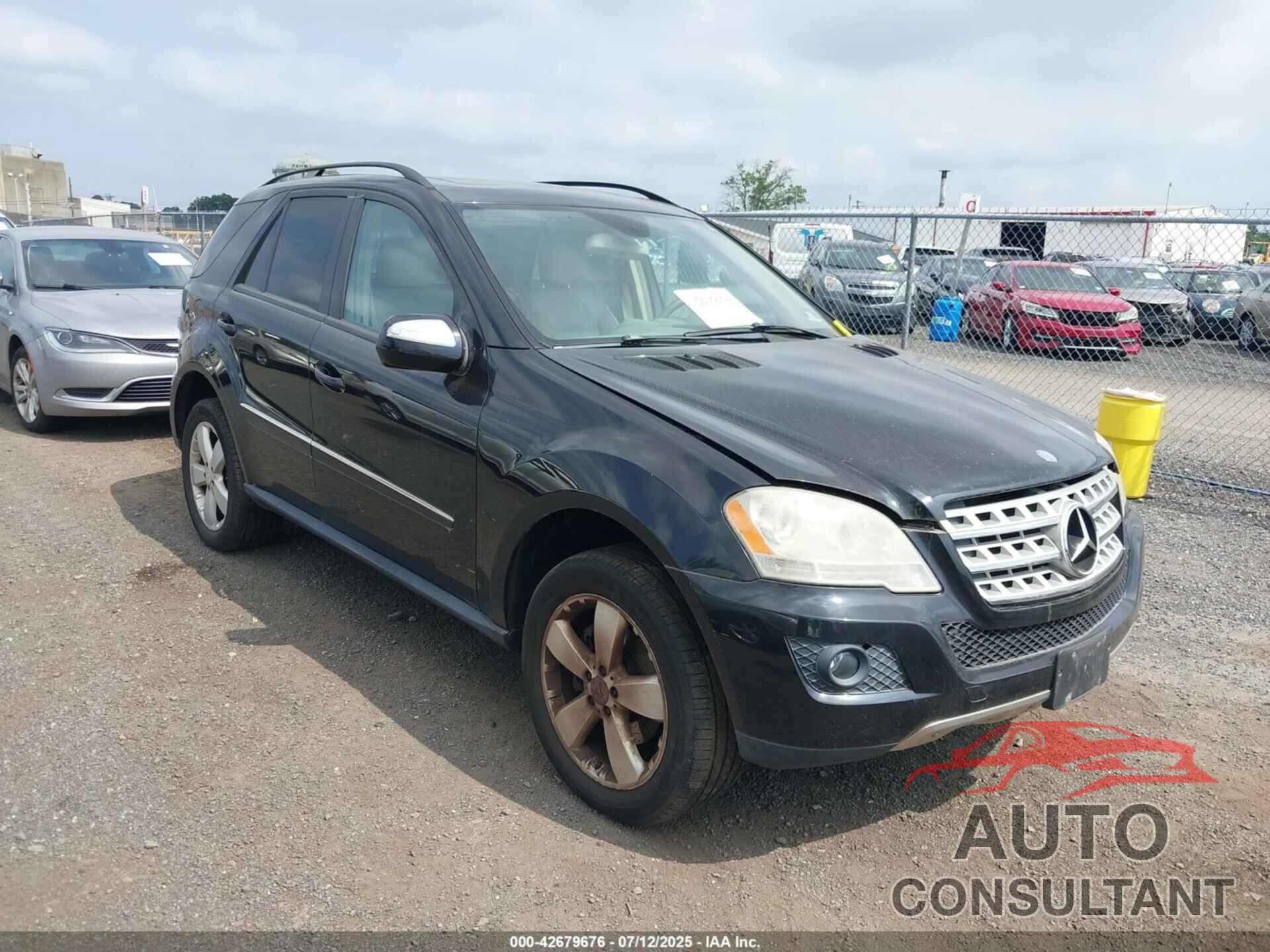 MERCEDES-BENZ ML 350 2009 - 4JGBB86EX9A479096