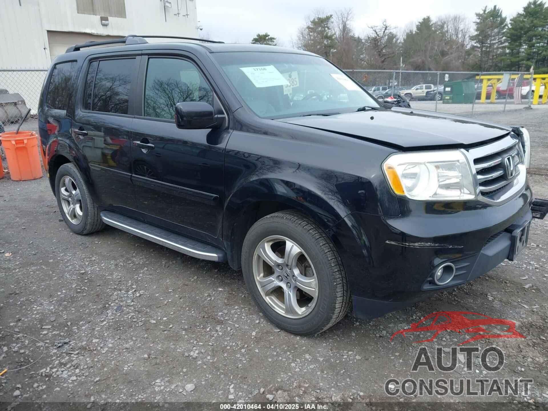 HONDA PILOT 2013 - 5FNYF4H51DB083907