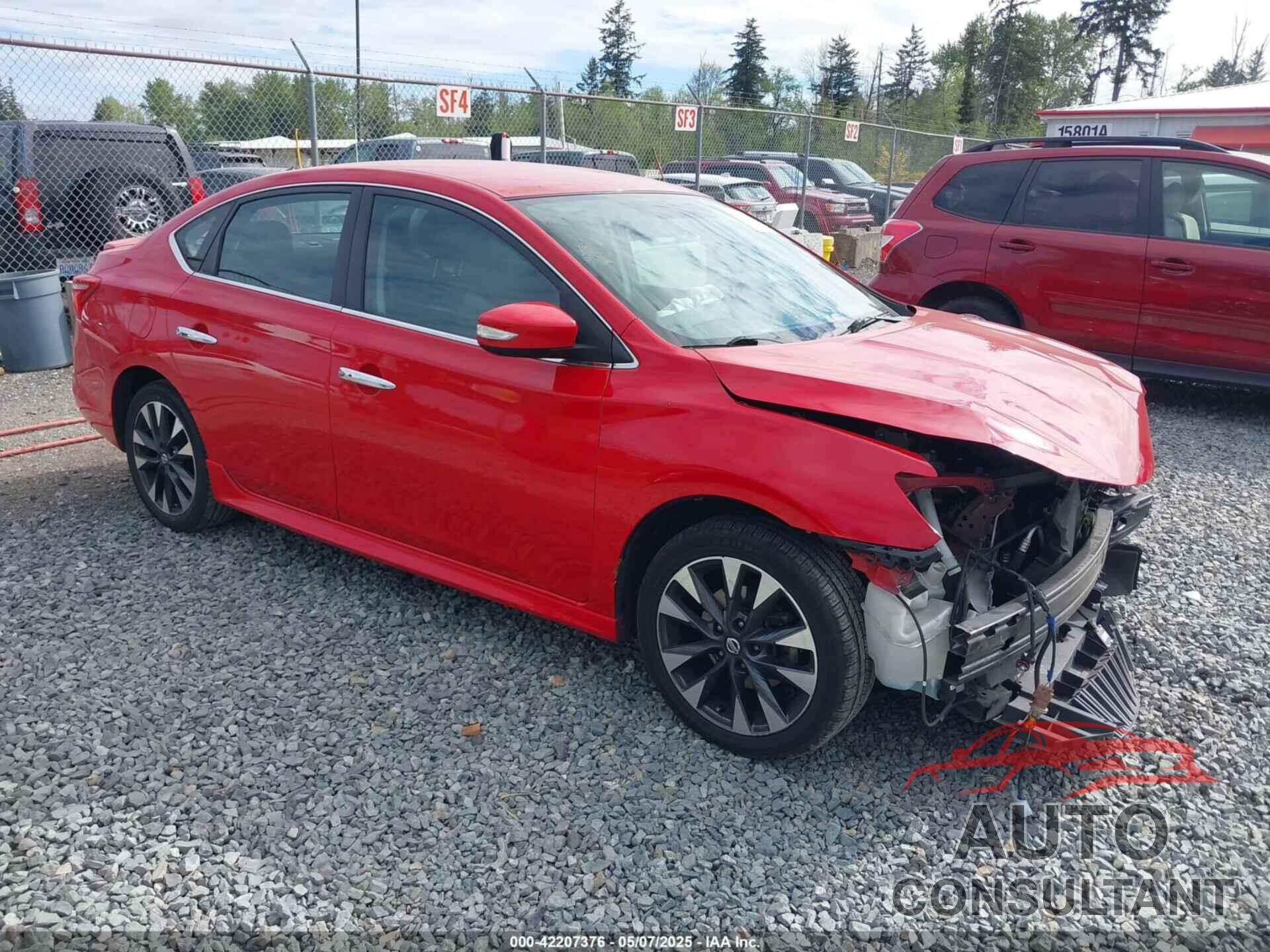 NISSAN SENTRA 2019 - 3N1AB7AP1KY275973