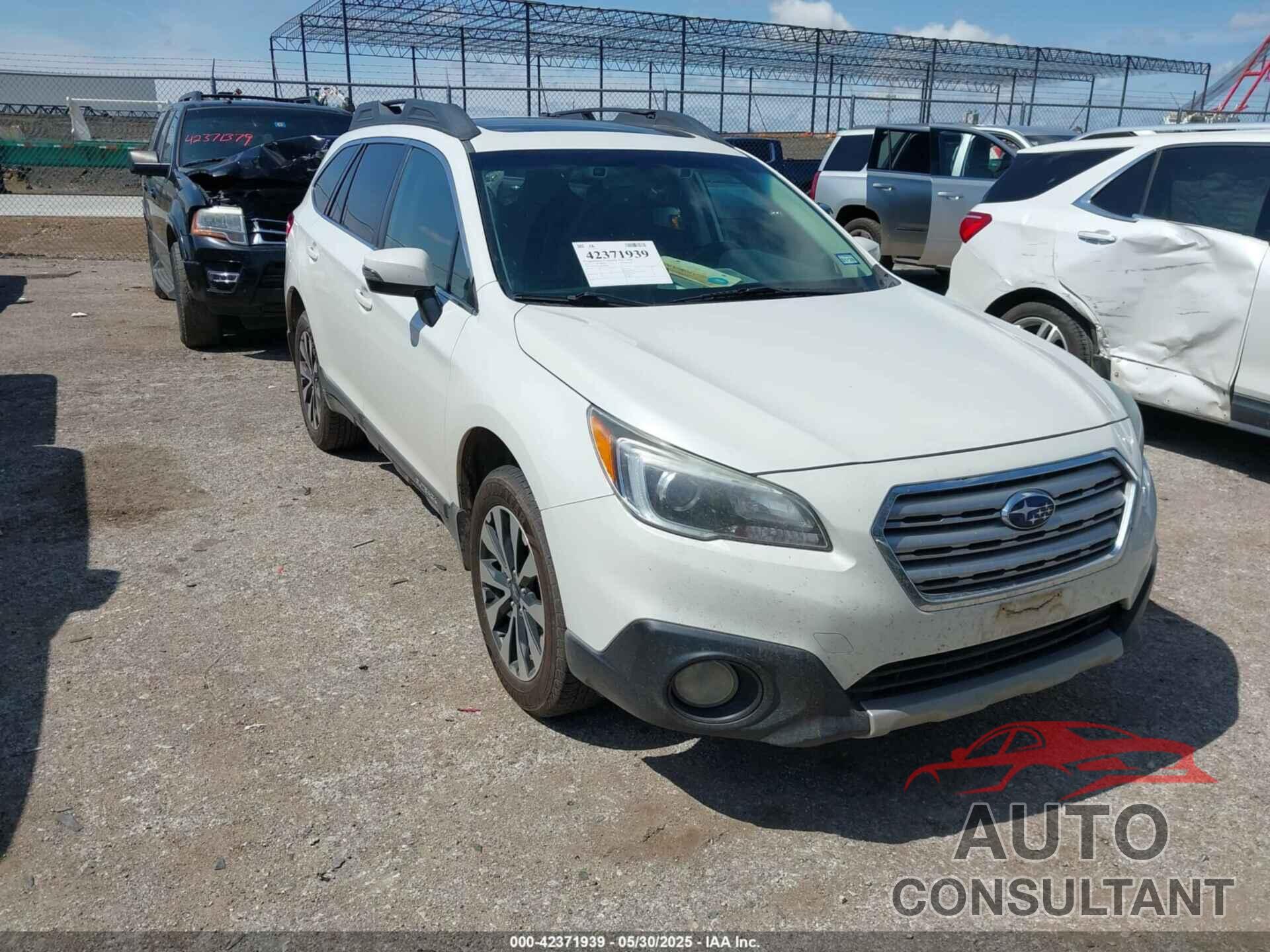 SUBARU OUTBACK 2017 - 4S4BSANC2H3364034