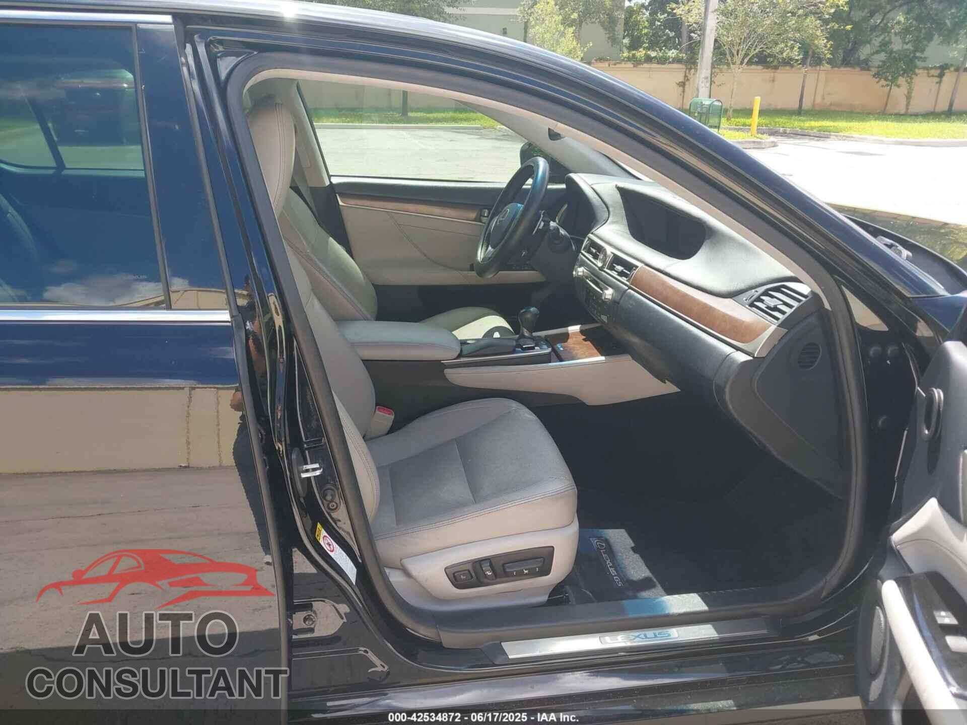 LEXUS GS 2013 - JTHBE1BL3D5008186