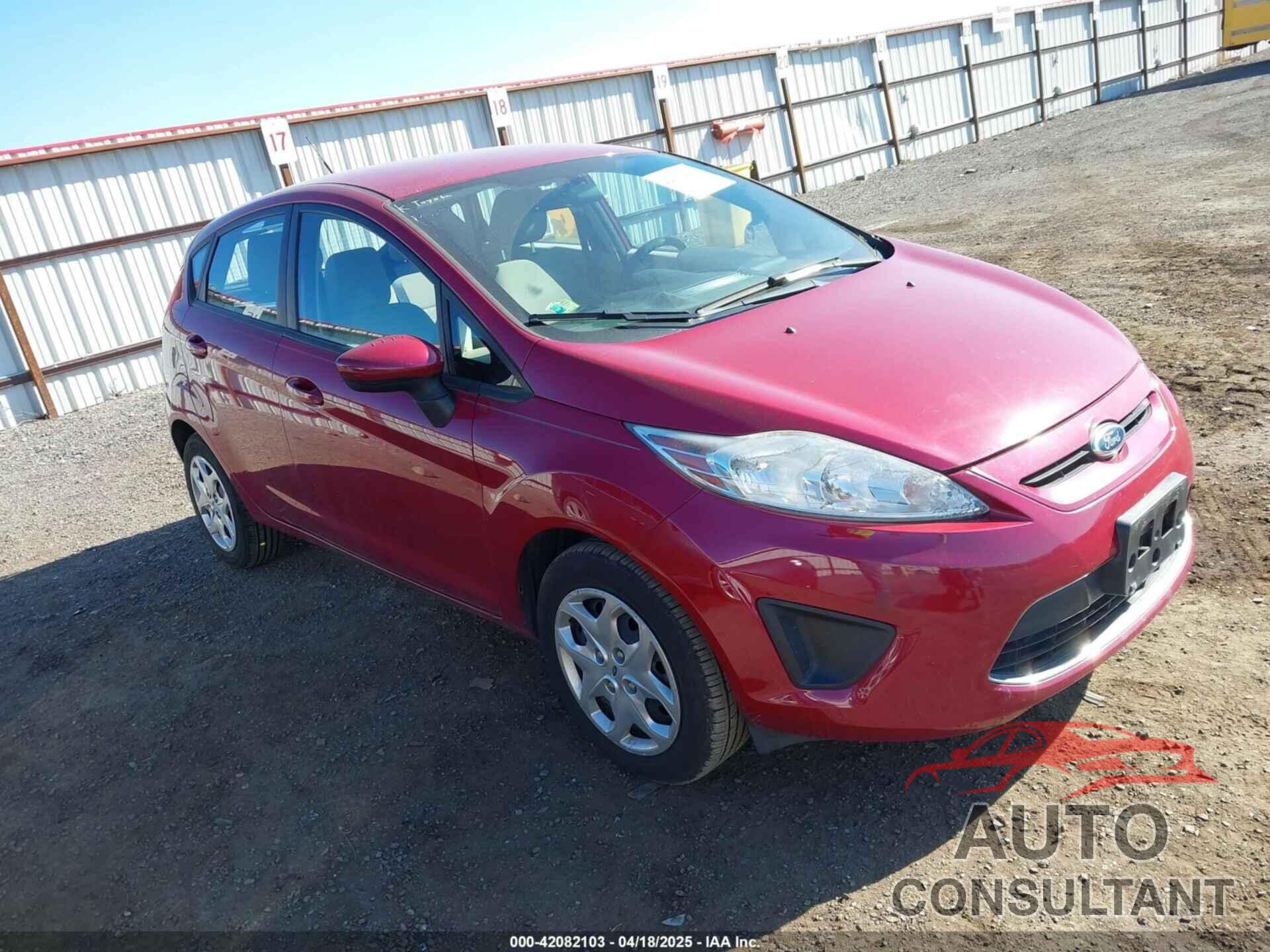 FORD FIESTA 2011 - 3FADP4EJ8BM162714