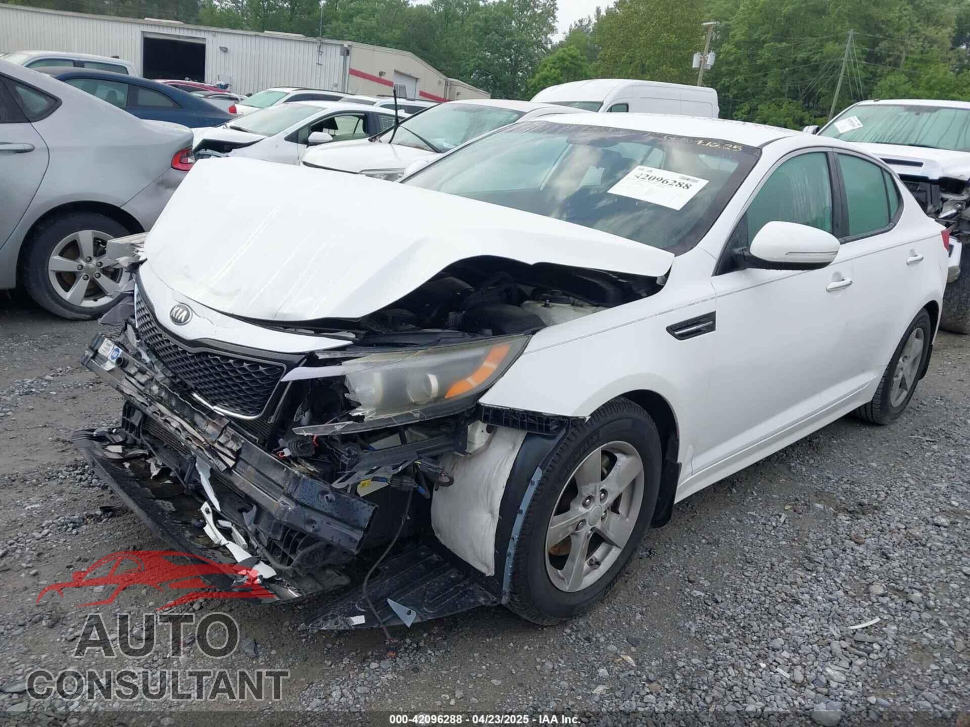 KIA OPTIMA 2015 - KNAGM4A76F5559941