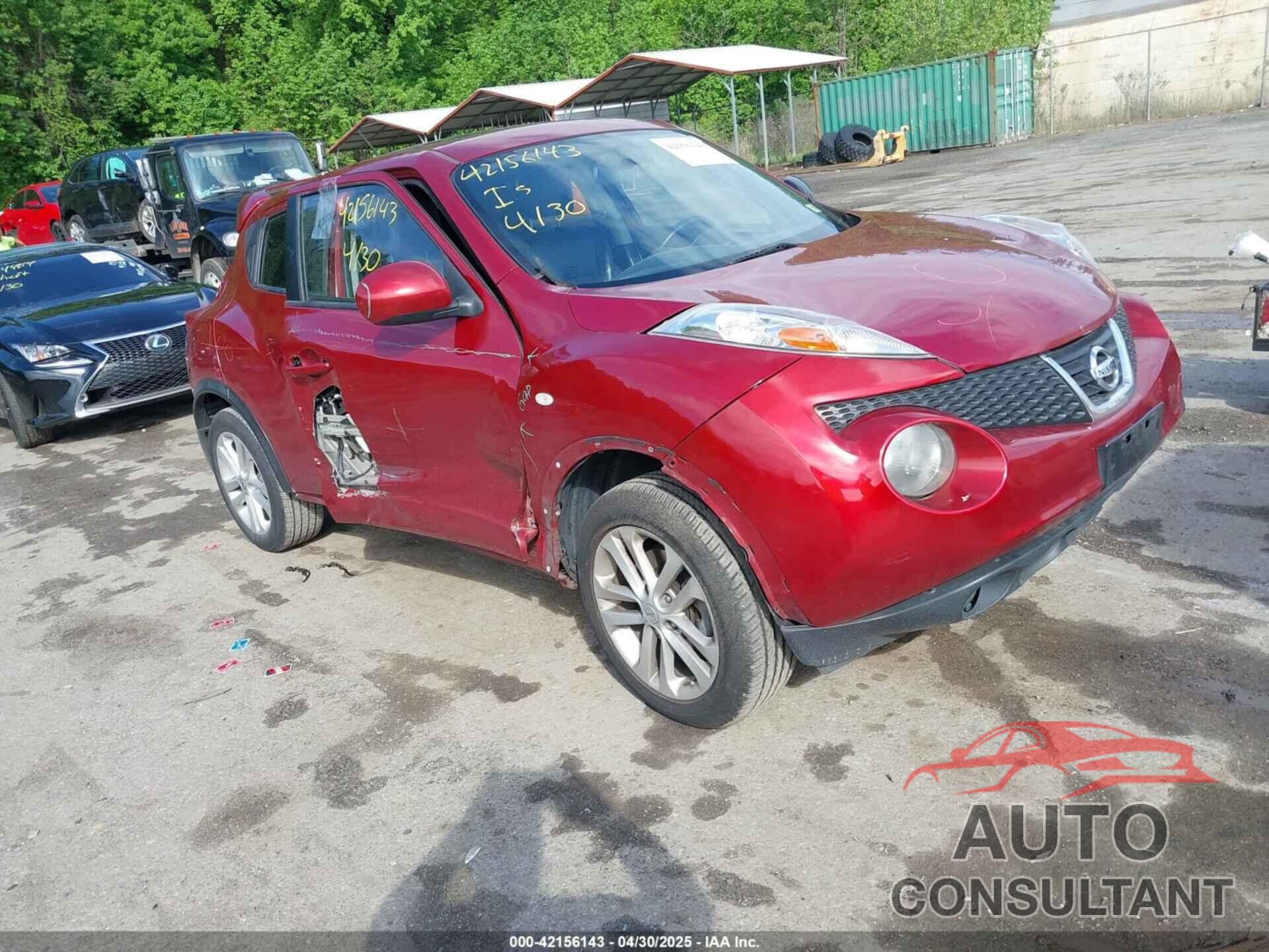 NISSAN JUKE 2013 - JN8AF5MV5DT216120