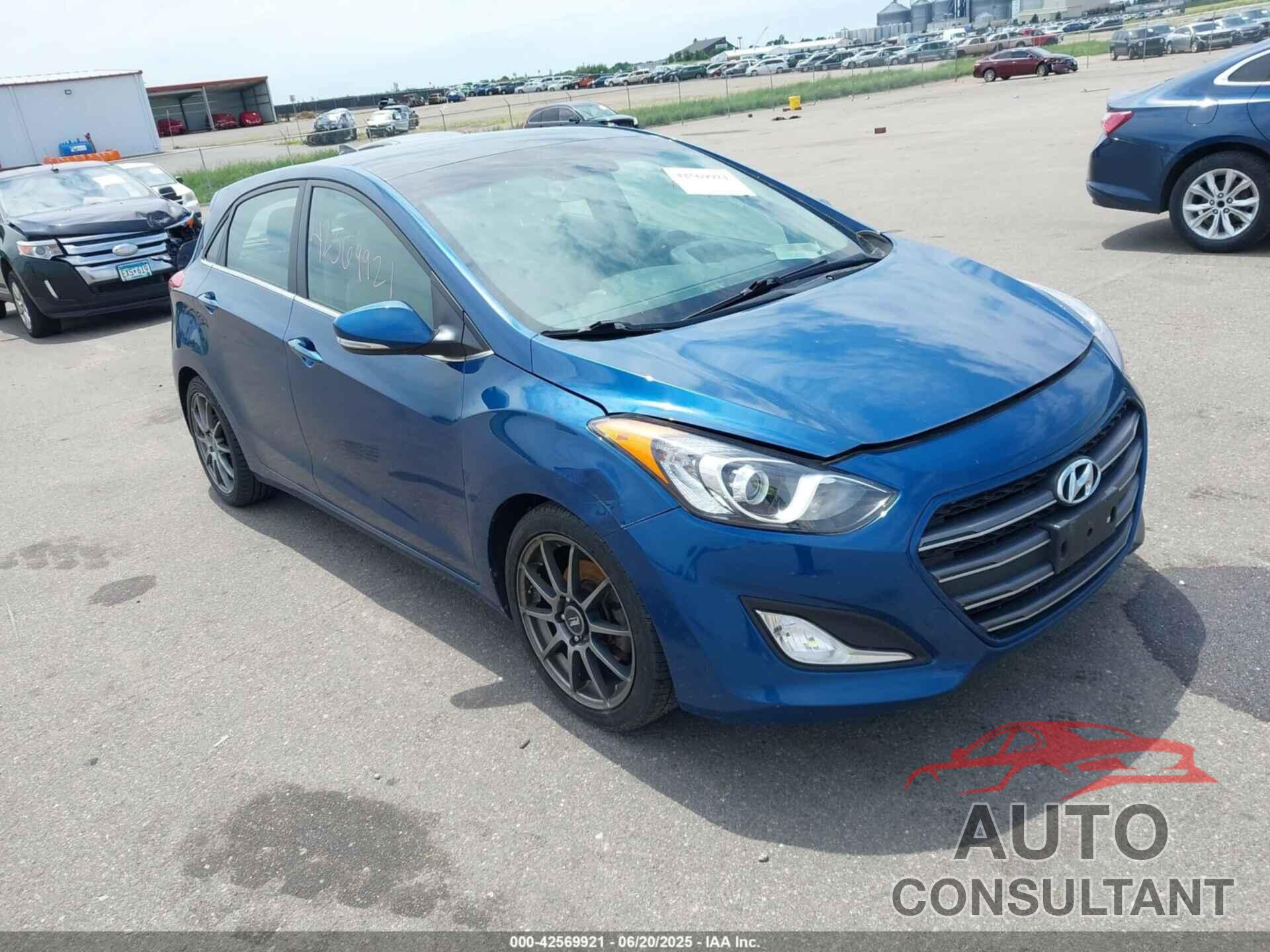HYUNDAI ELANTRA GT 2016 - KMHD35LH0GU313815