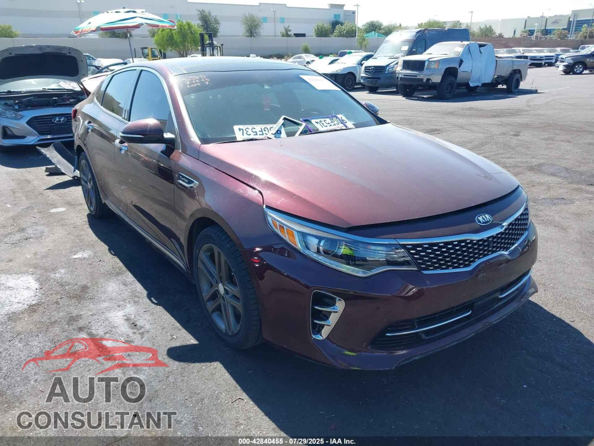 KIA OPTIMA 2016 - 5XXGV4L25GG089934