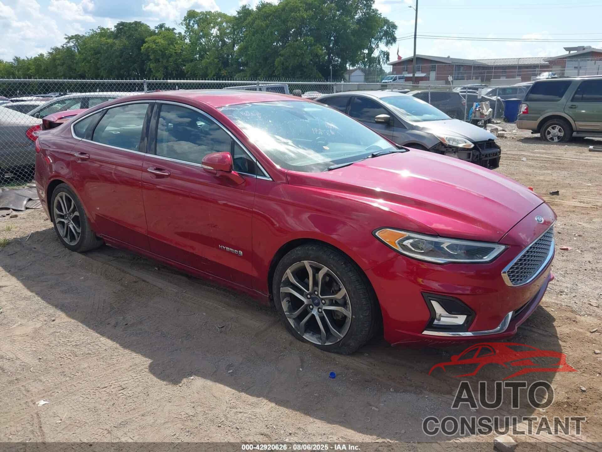FORD FUSION HYBRID 2019 - 3FA6P0RU4KR235828