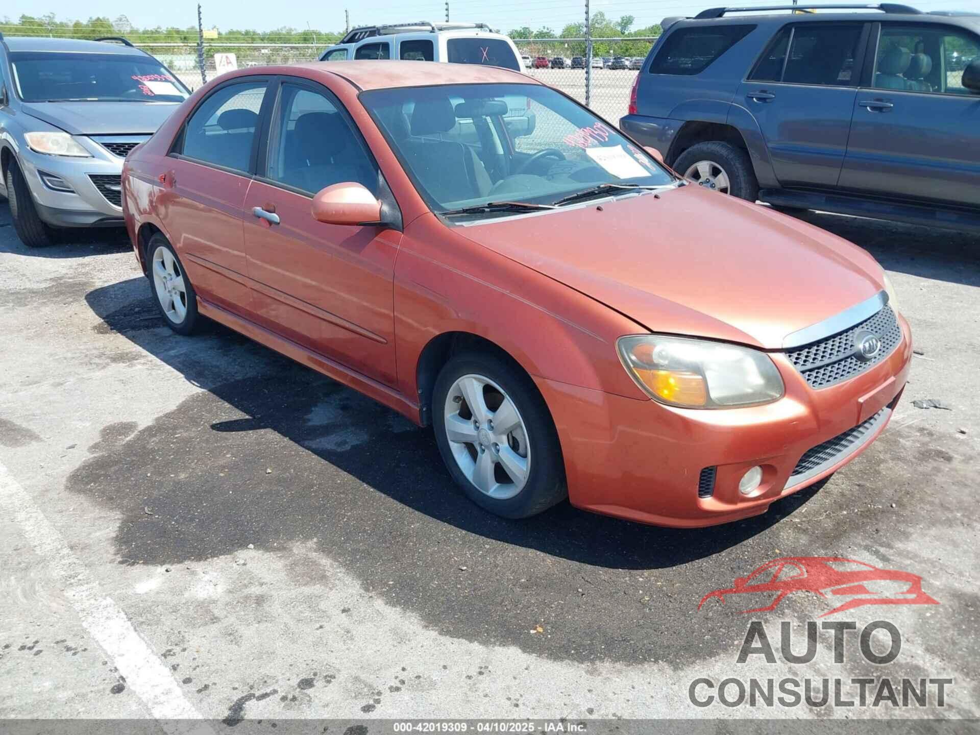 KIA SPECTRA 2009 - KNAFE221195026956