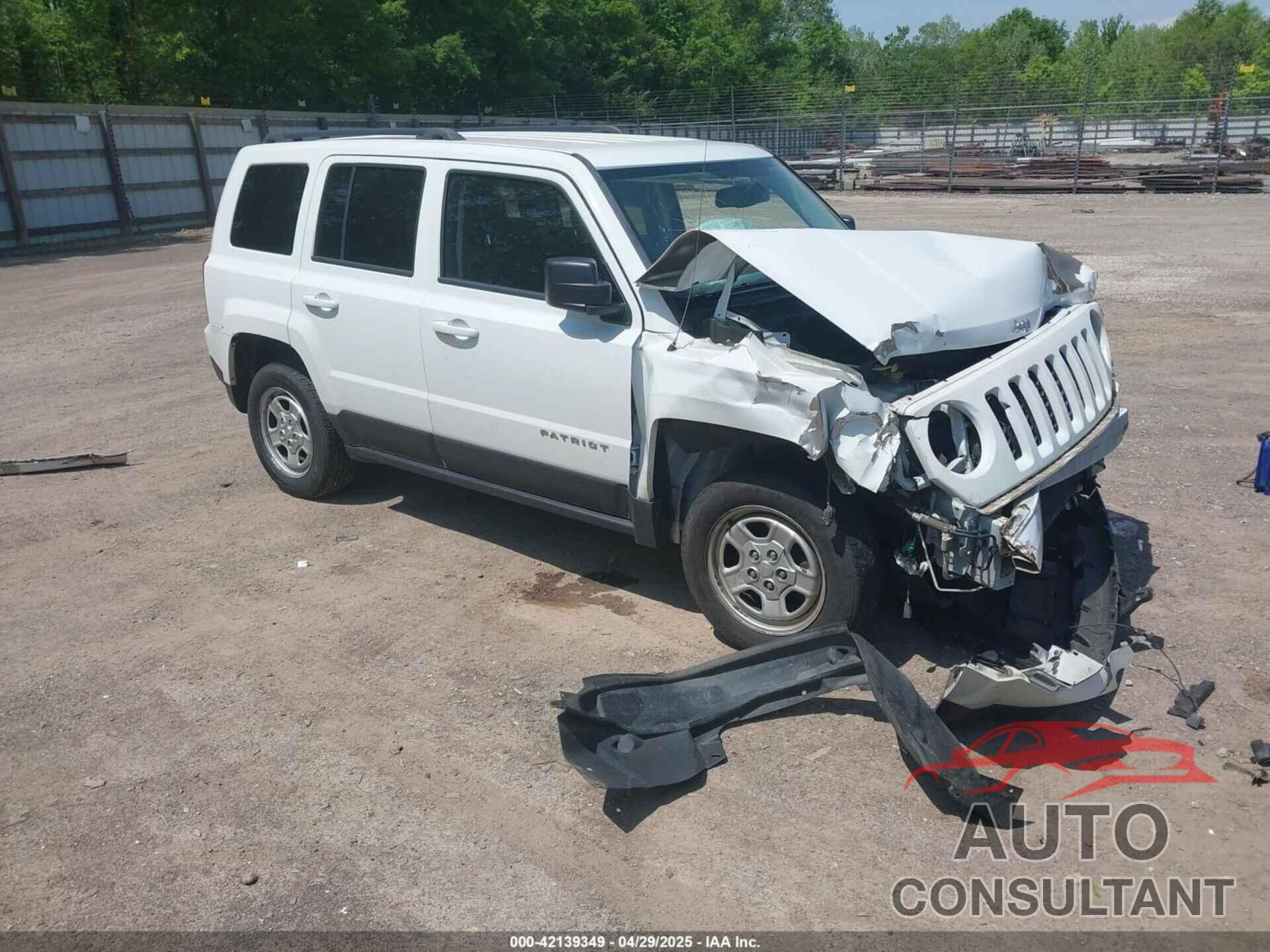 JEEP PATRIOT 2016 - 1C4NJRBB1GD755814