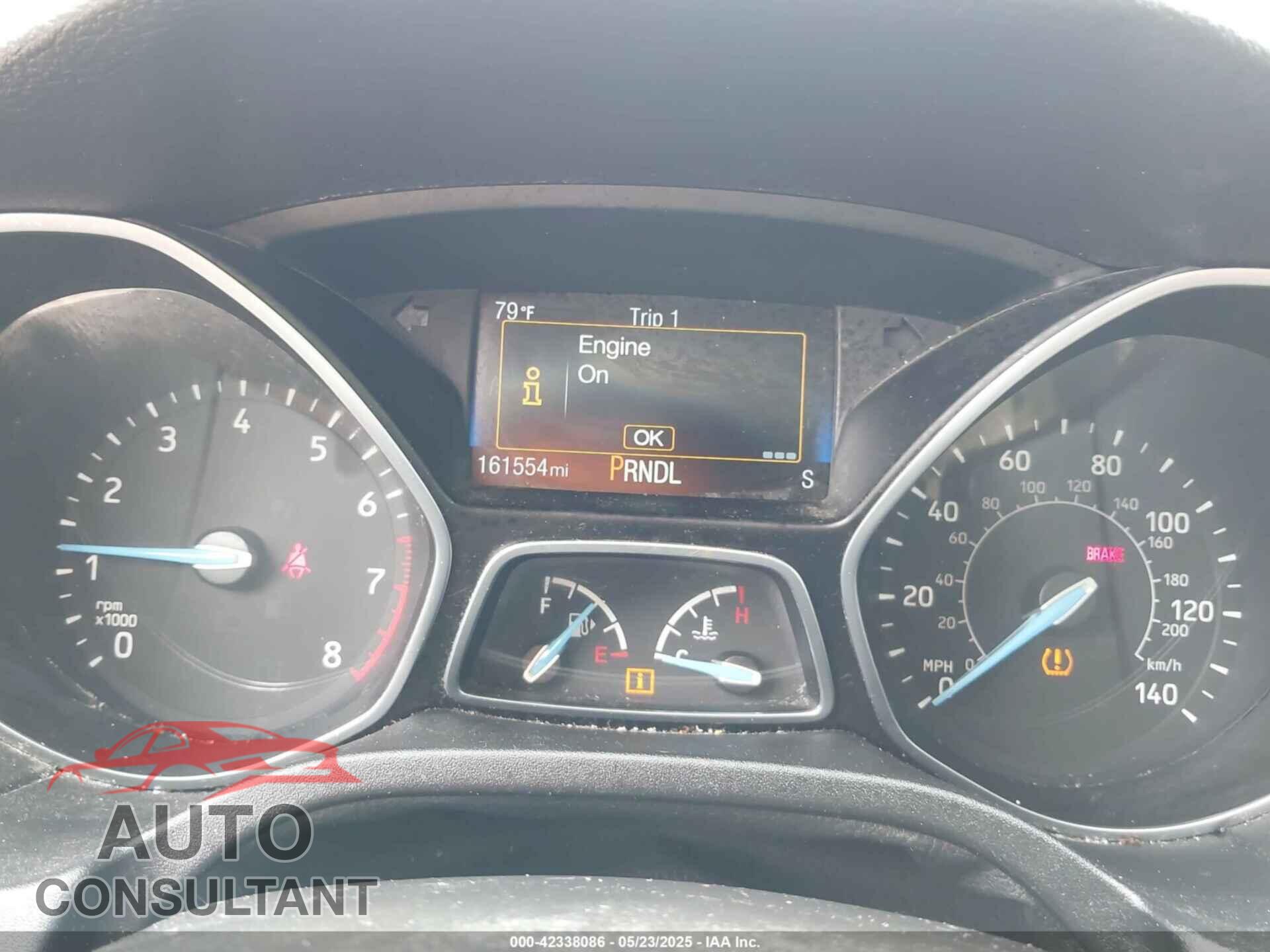 FORD FOCUS 2017 - 1FADP3F29HL280055