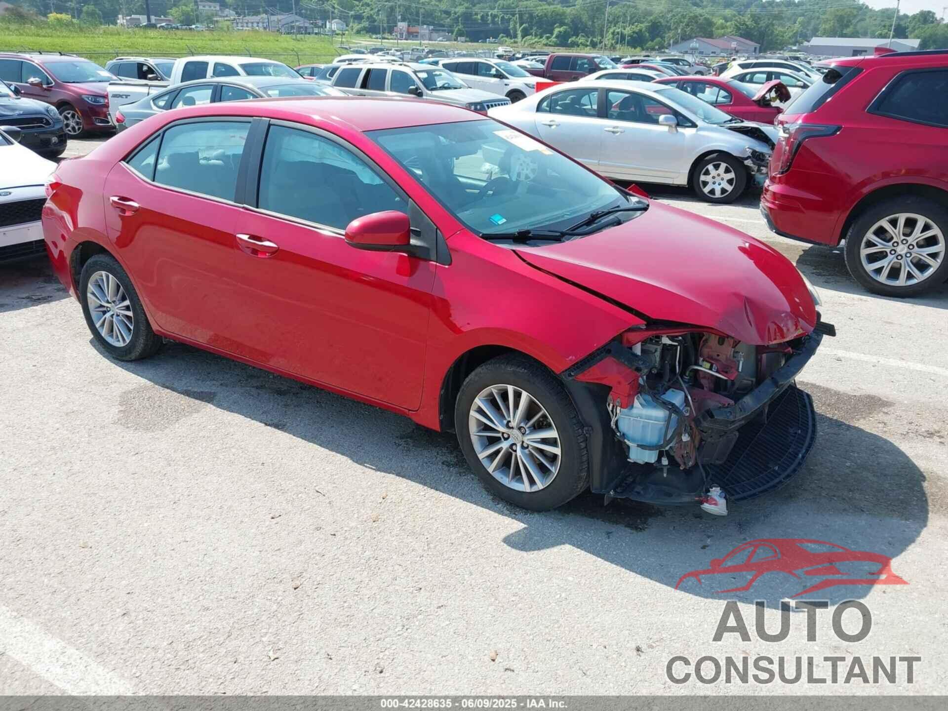 TOYOTA COROLLA 2014 - 5YFBURHEXEP004703