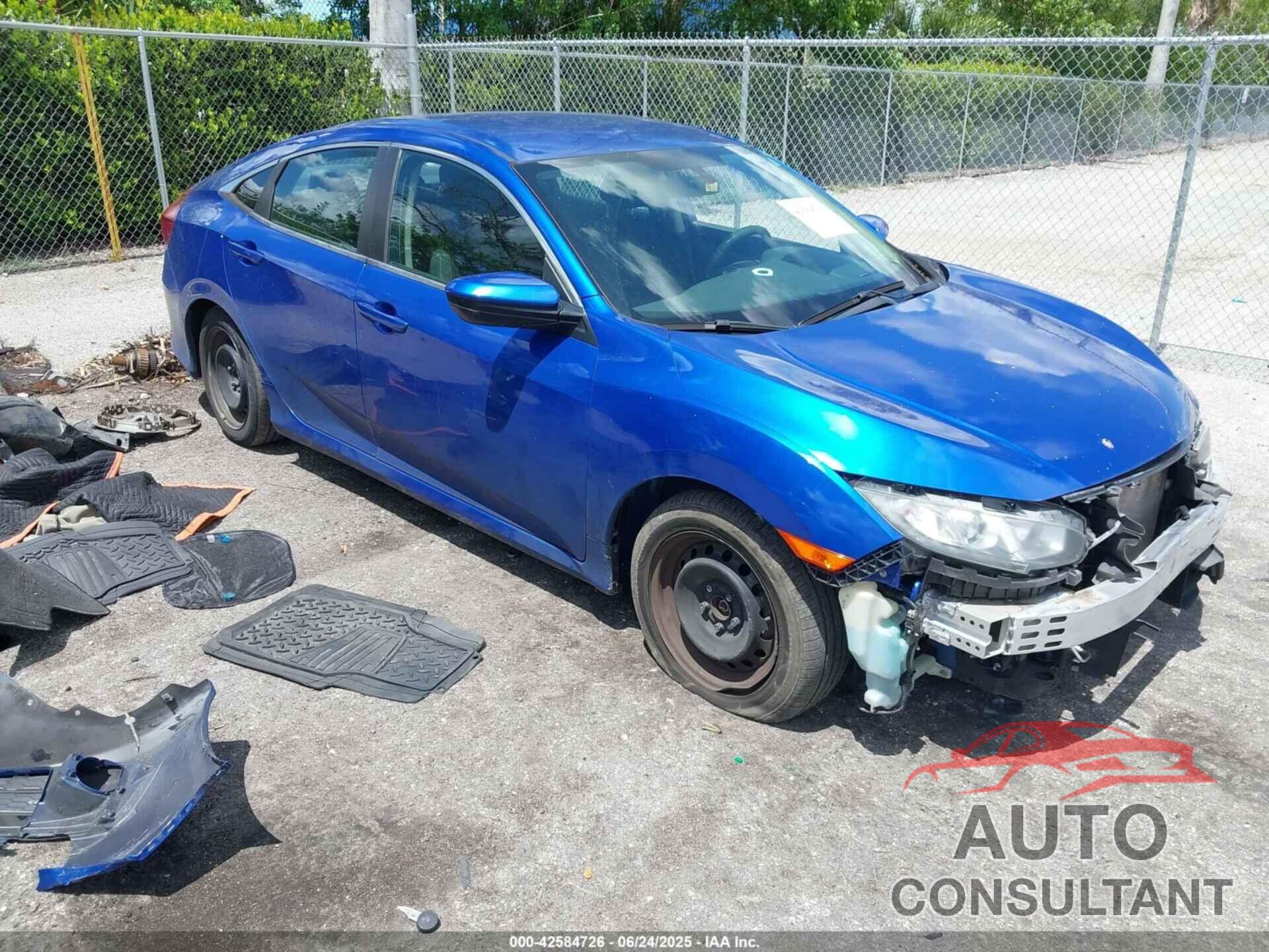HONDA CIVIC 2018 - 2HGFC2F57JH604000