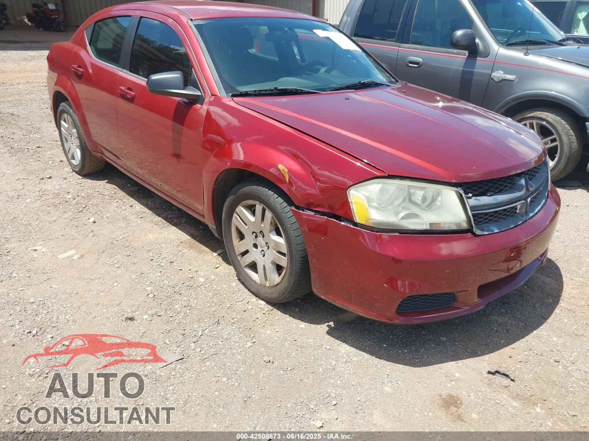 DODGE AVENGER 2014 - 1C3CDZAB7EN219364