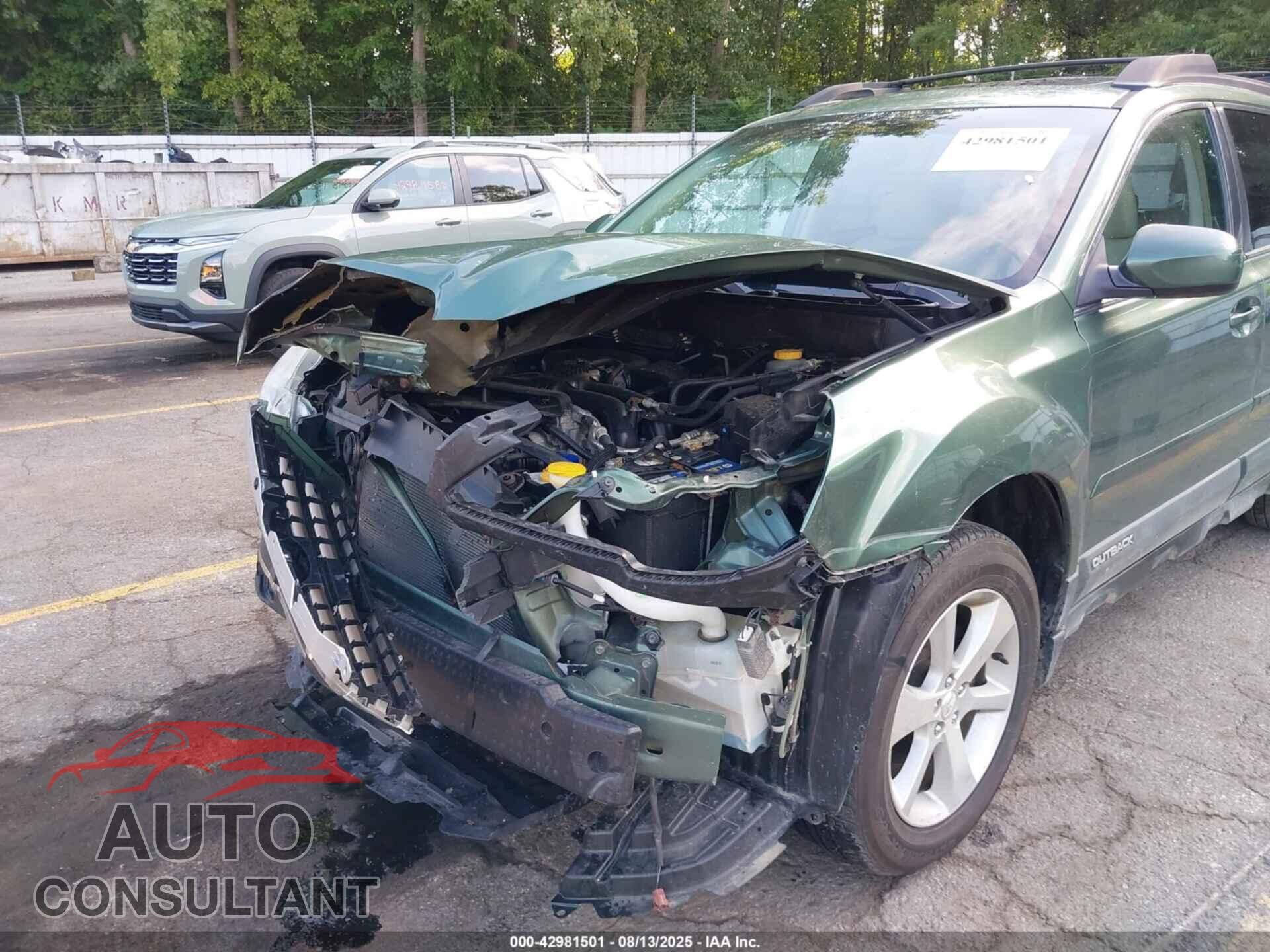 SUBARU OUTBACK 2014 - 4S4BRBLC4E3252612