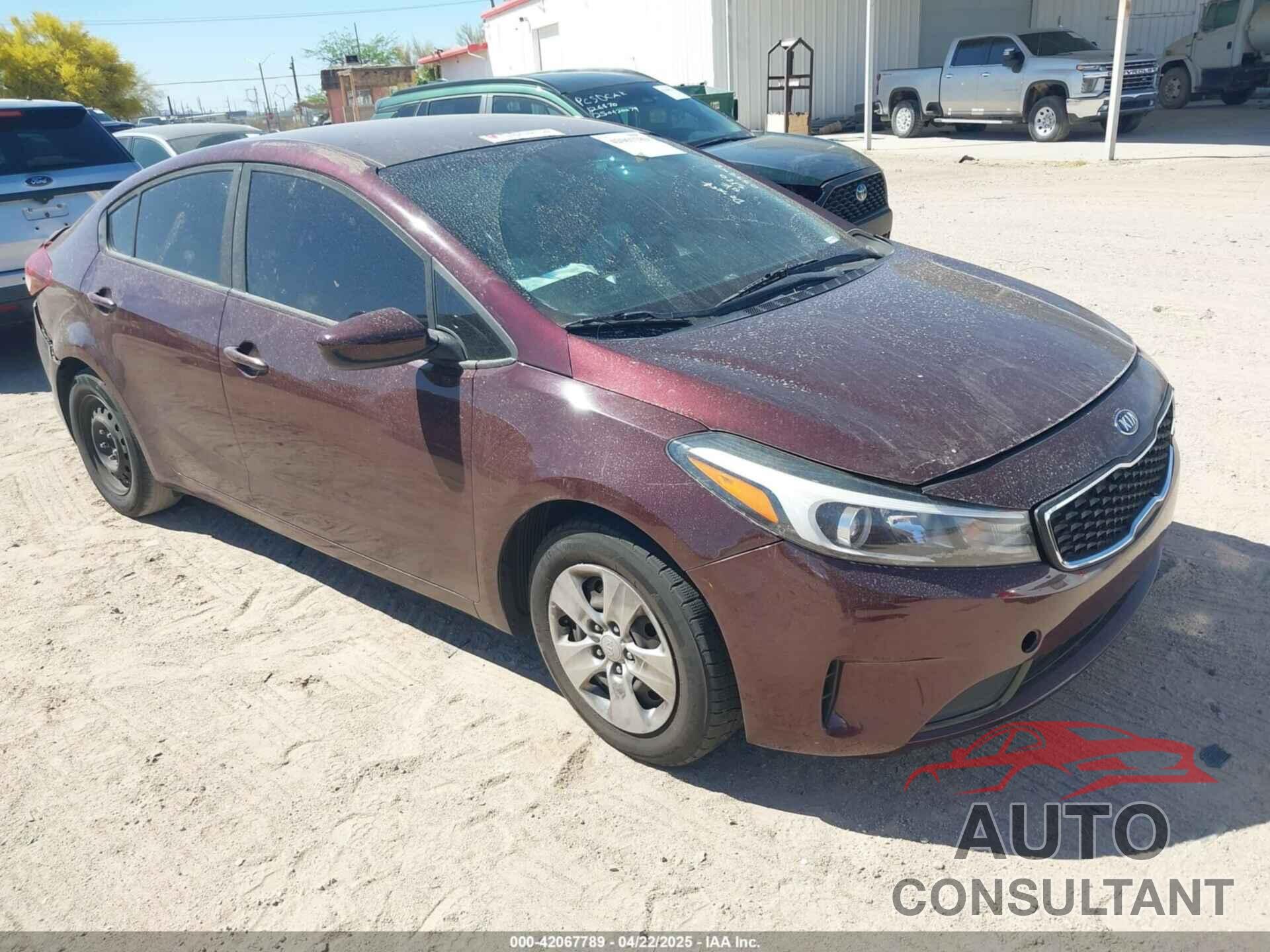 KIA FORTE 2017 - 3KPFL4A7XHE059242