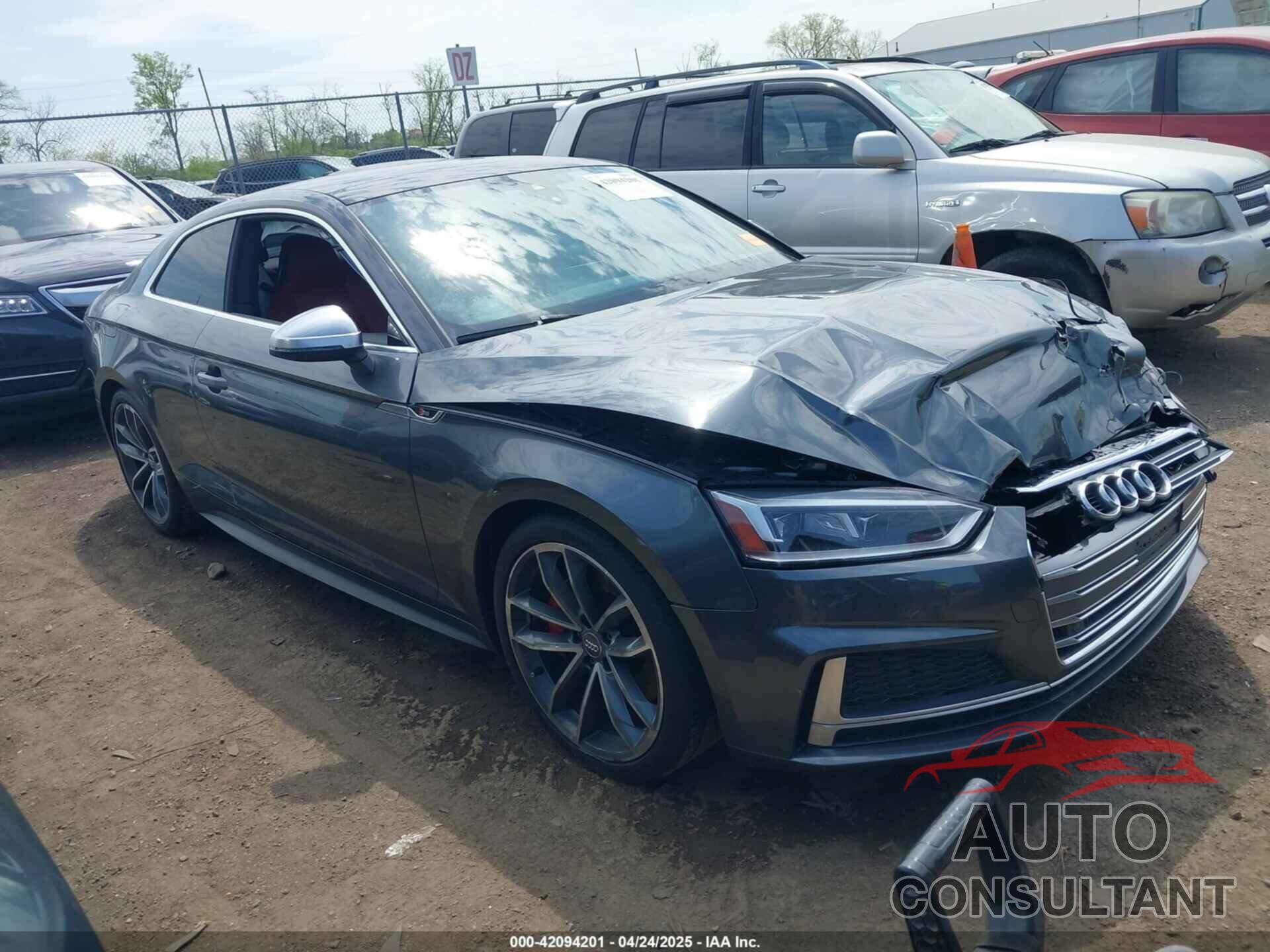 AUDI S5 2018 - WAUP4AF56JA008687
