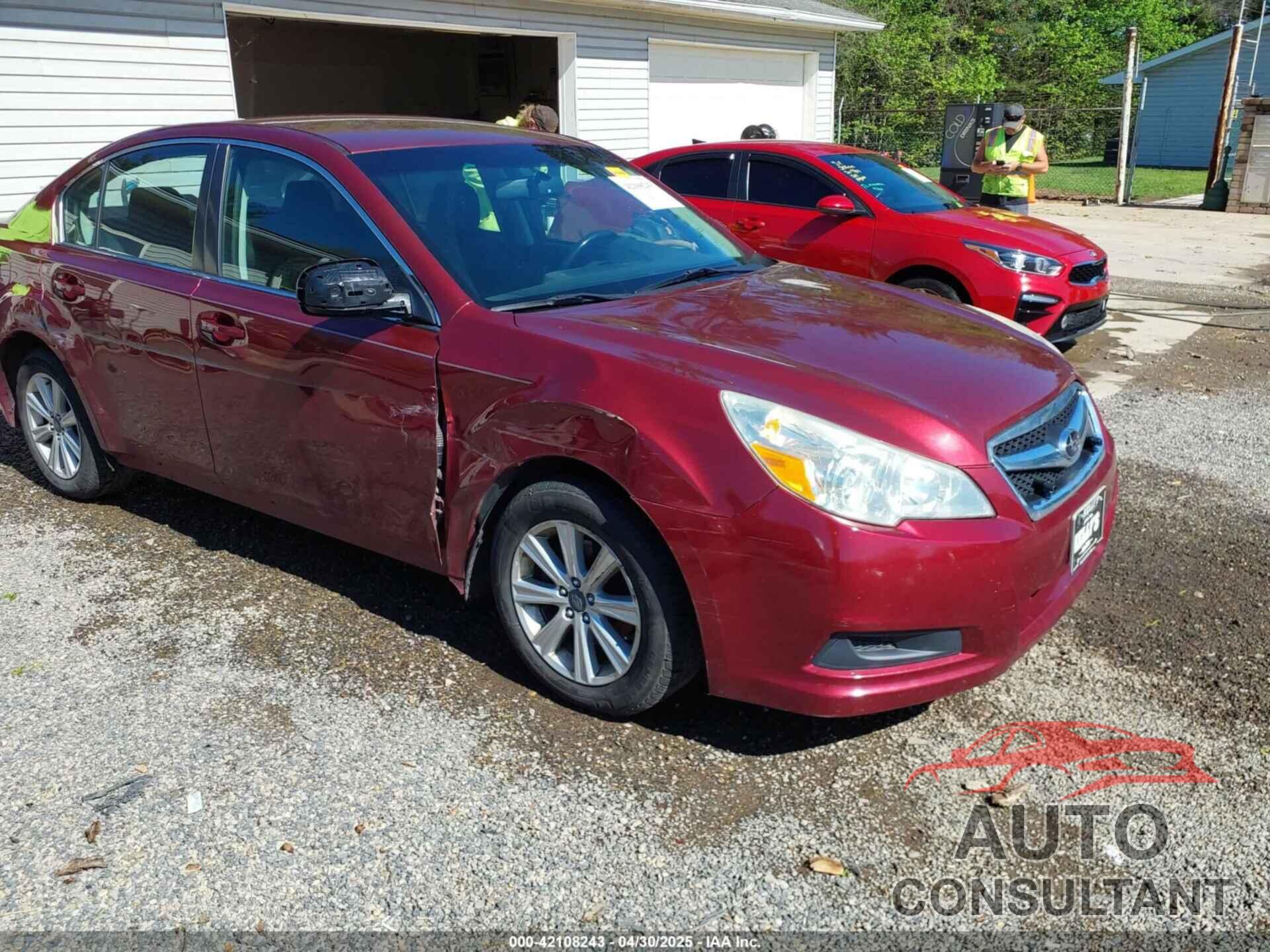 SUBARU LEGACY 2010 - 4S3BMBC68A3221256