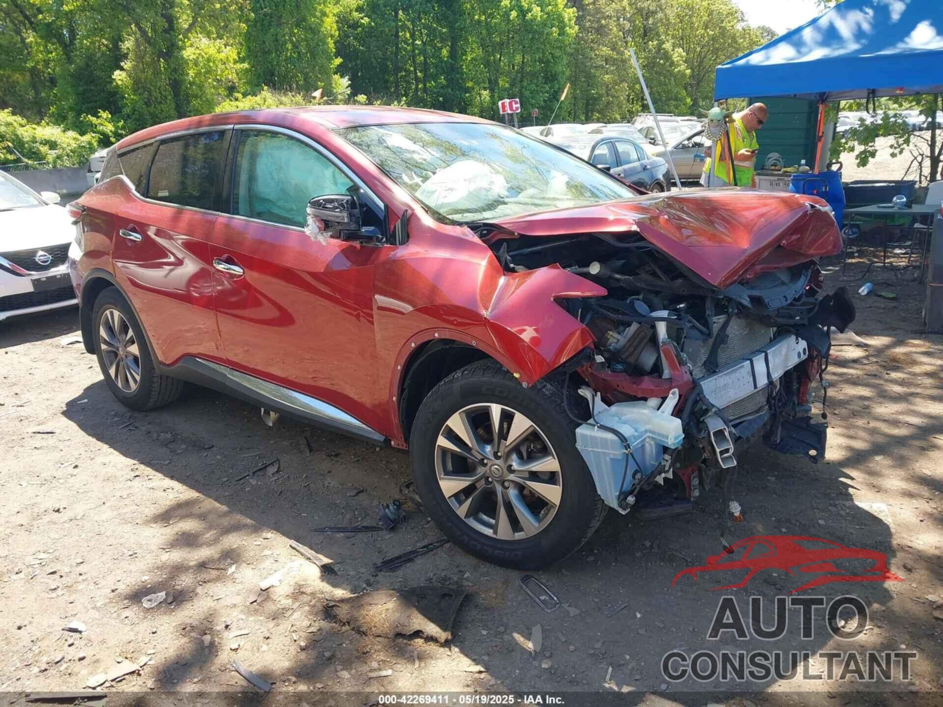 NISSAN MURANO 2016 - 5N1AZ2MH6GN130914