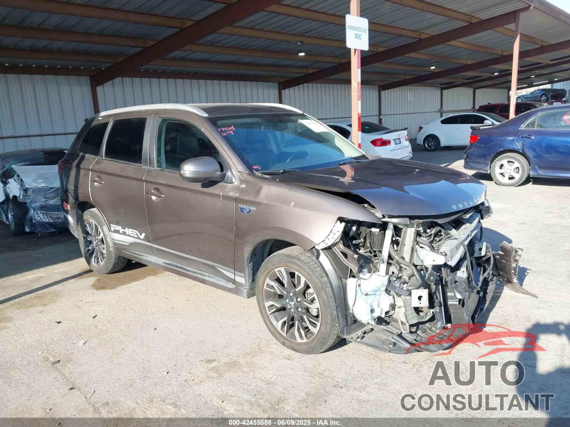 MITSUBISHI OUTLANDER PHEV 2018 - JA4J24A51JZ055273
