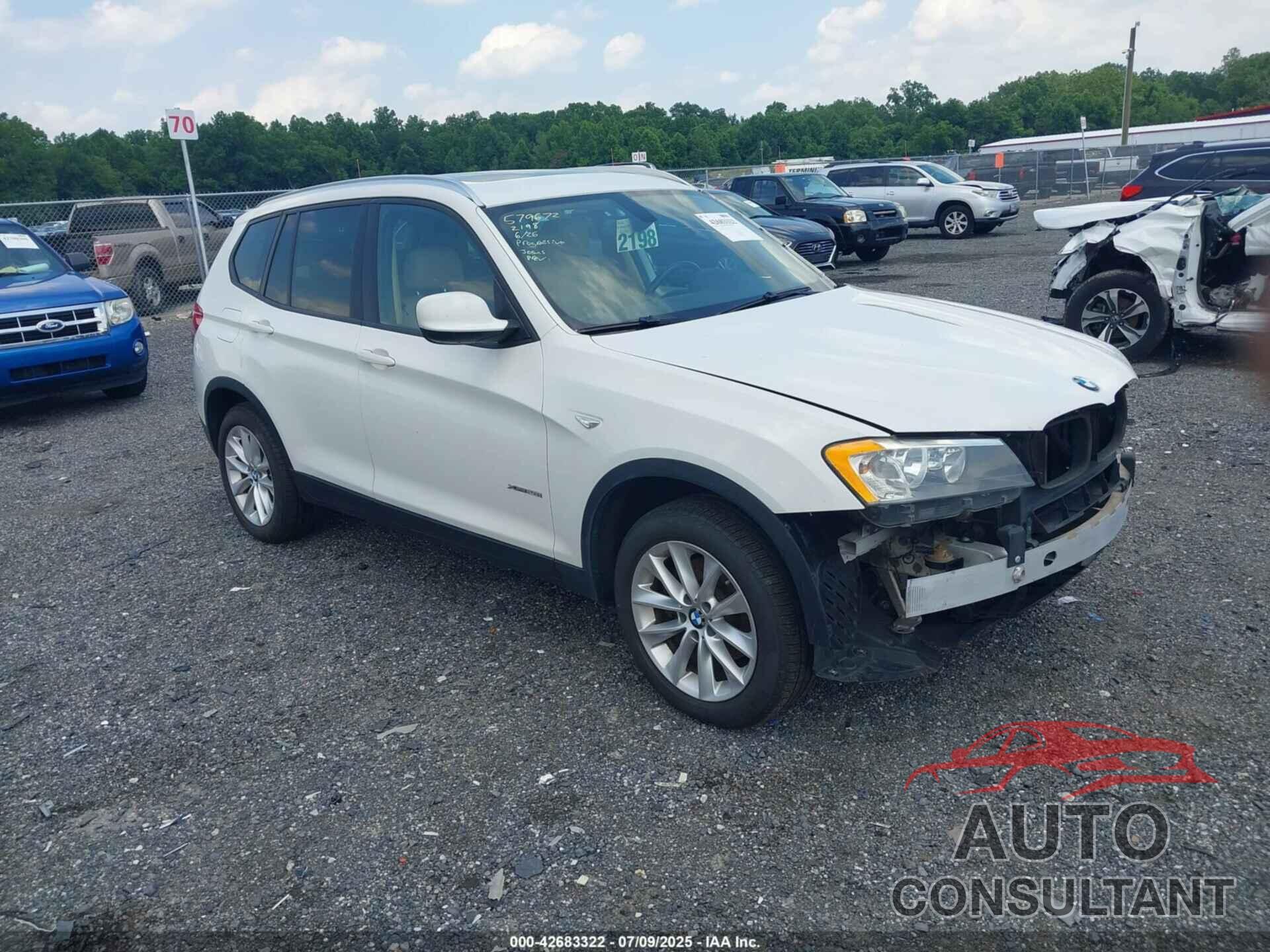 BMW X3 2013 - 5UXWX9C57D0A28614