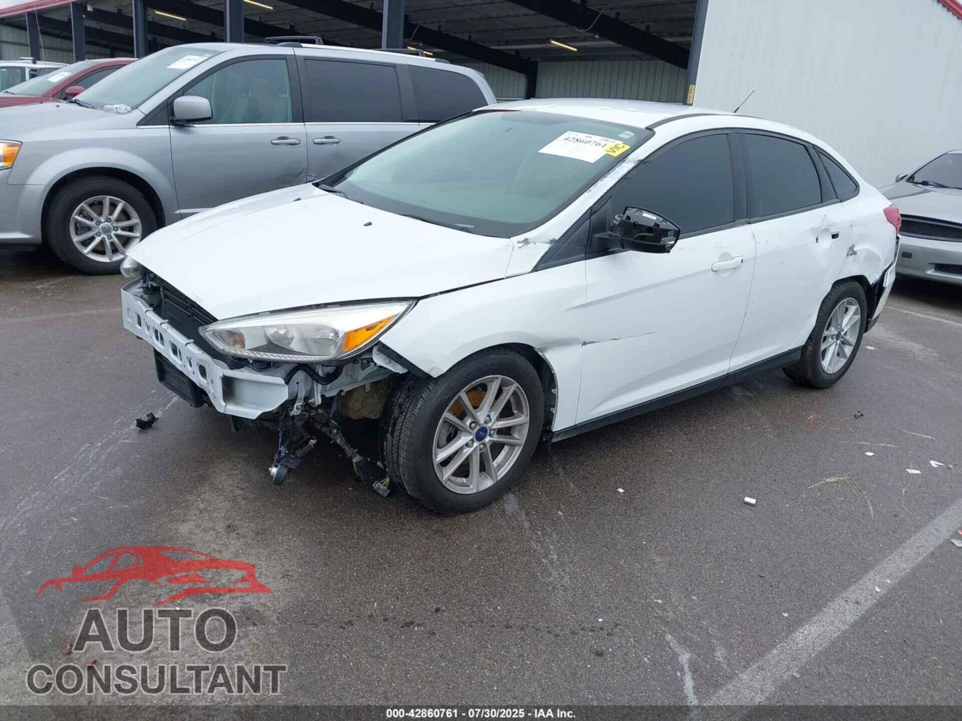 FORD FOCUS 2017 - 1FADP3F24HL267567