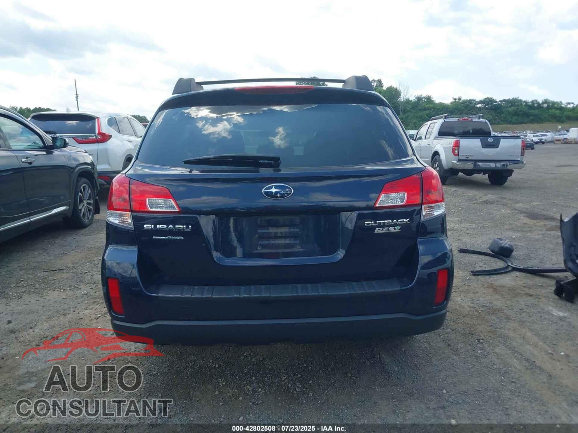 SUBARU OUTBACK 2012 - 4S4BRBCC0C1245231