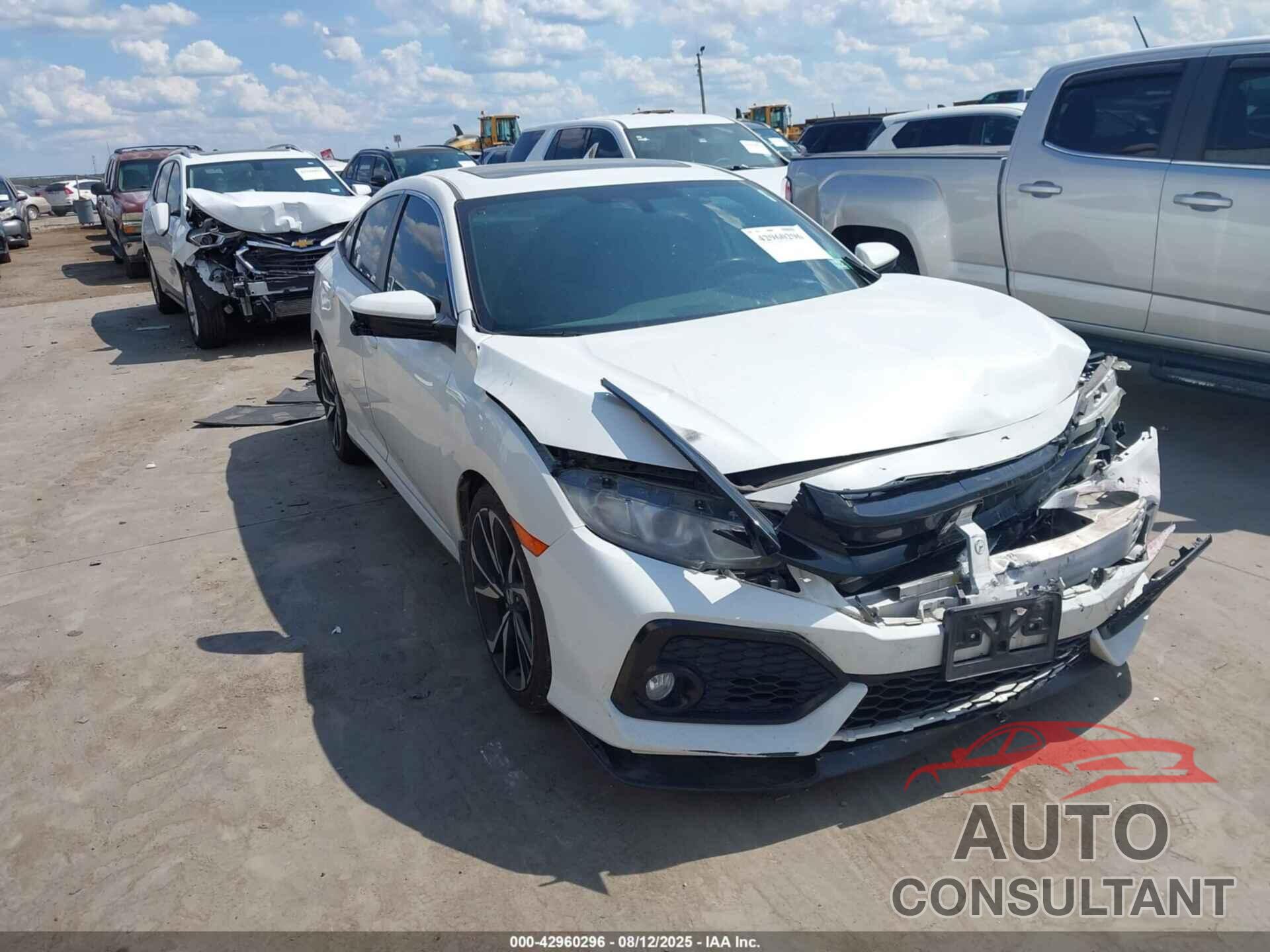 HONDA CIVIC 2018 - 2HGFC1E58JH707485