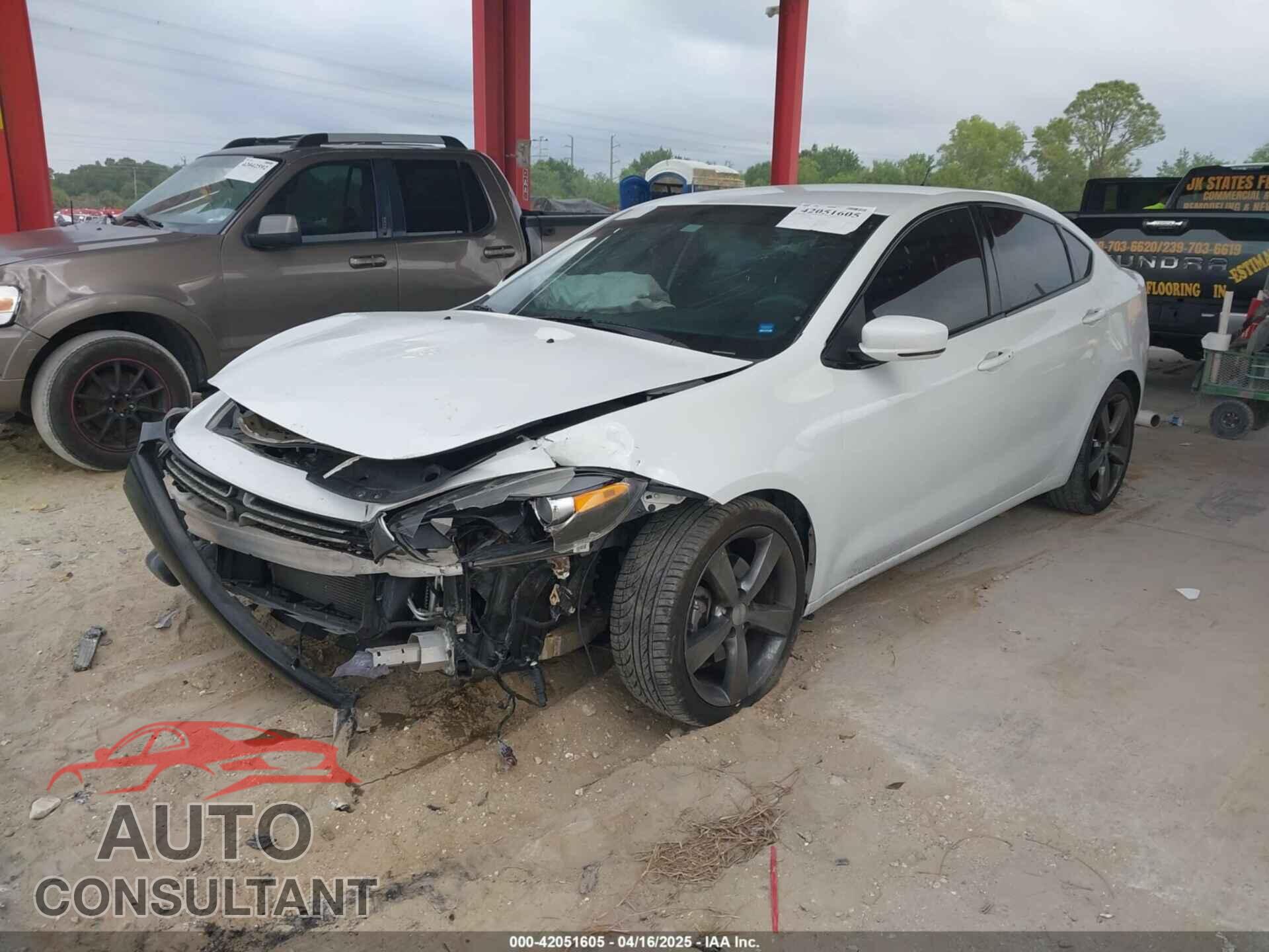 DODGE DART 2015 - 1C3CDFEB9FD369301