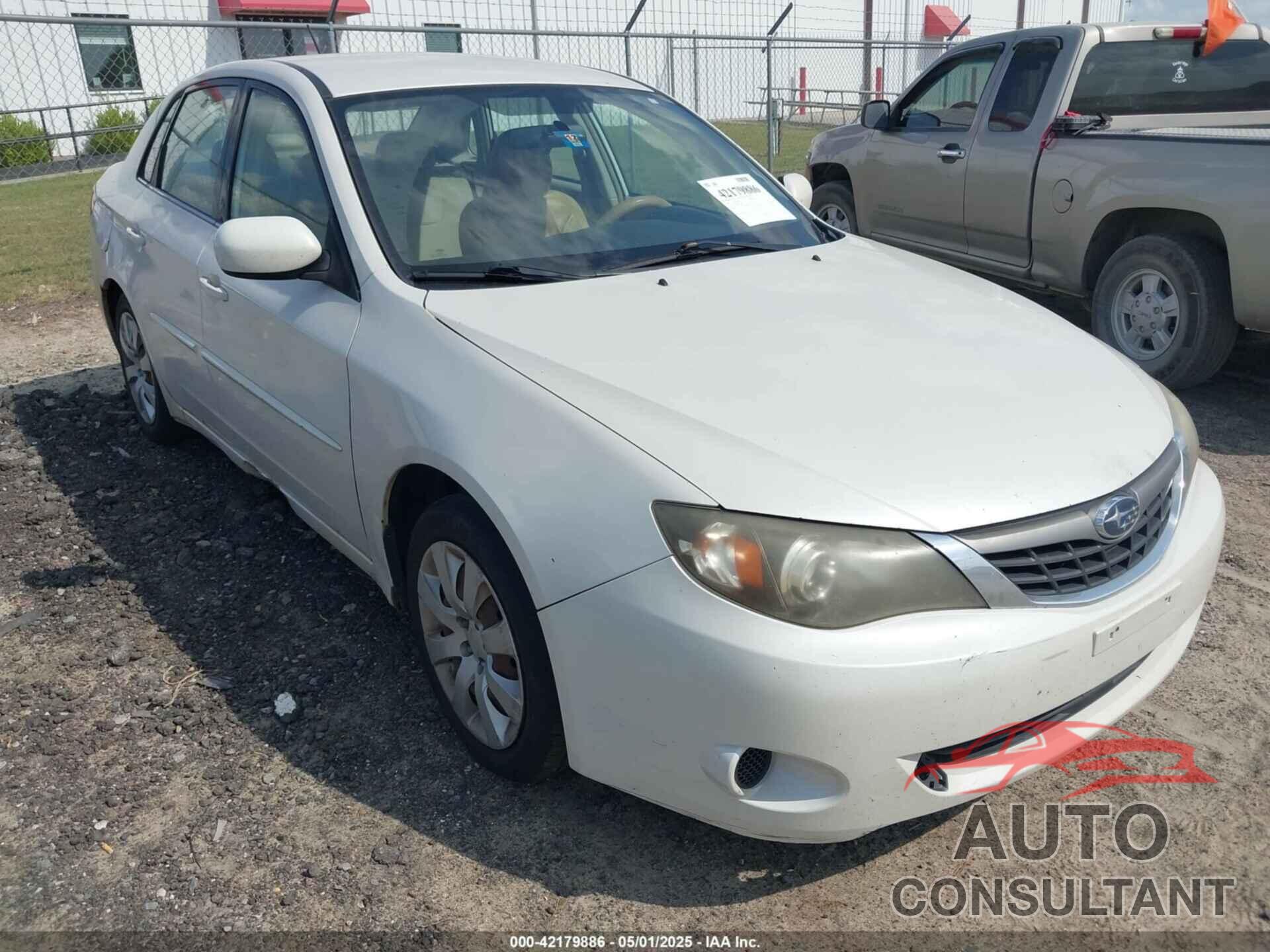 SUBARU IMPREZA 2009 - JF1GE61609H522864