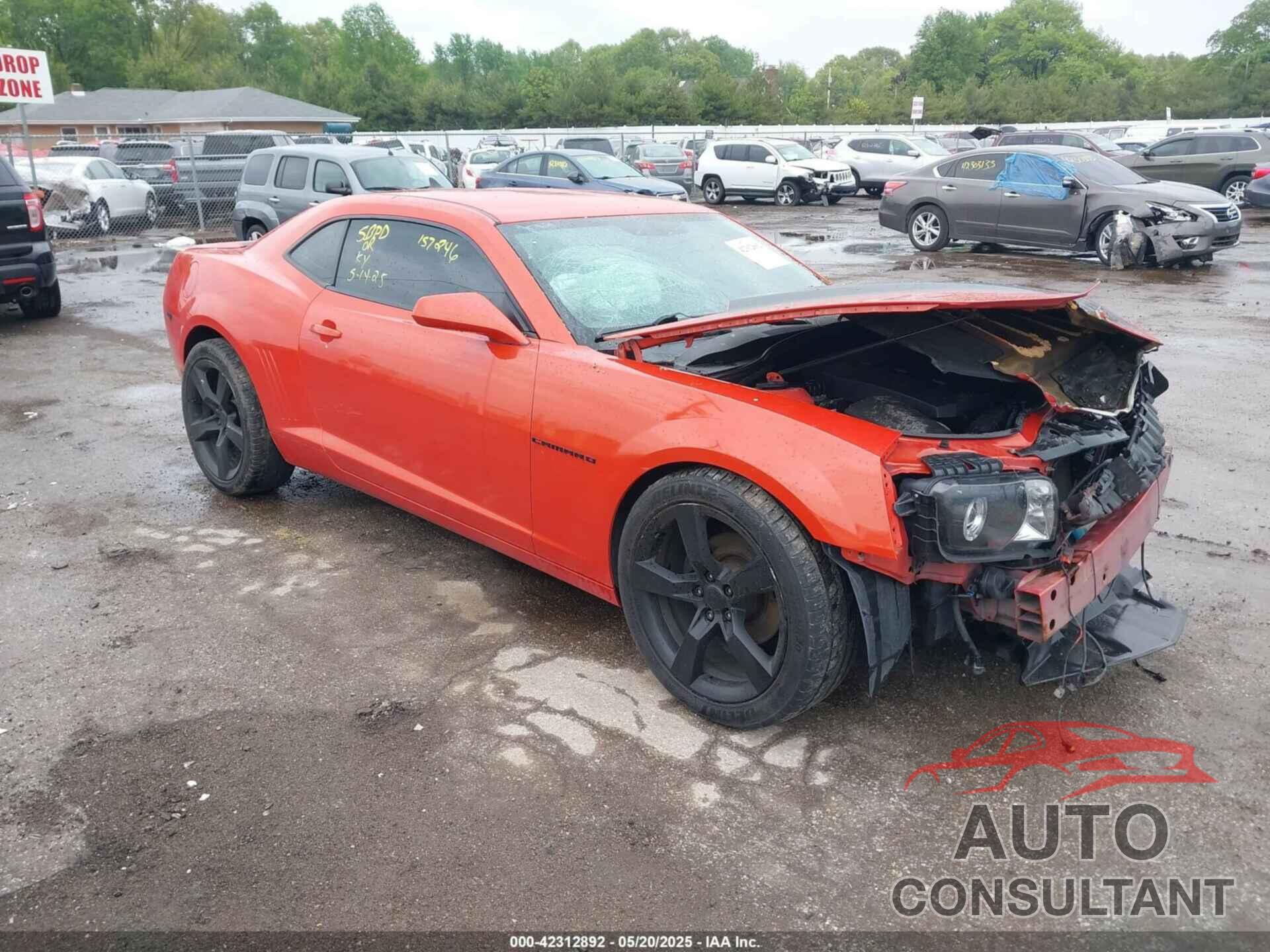 CHEVROLET CAMARO 2013 - 2G1FE1E32D9157246