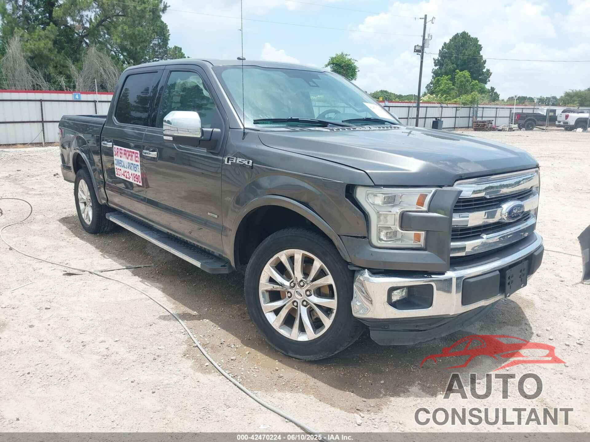 FORD F-150 2016 - 1FTEW1CG2GFA53678