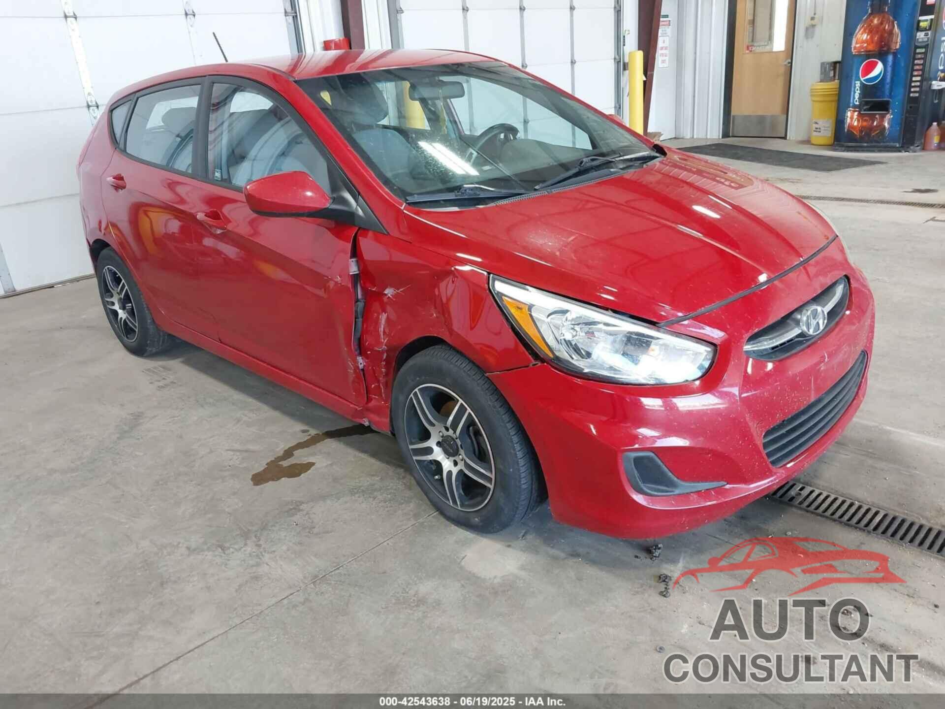 HYUNDAI ACCENT 2015 - KMHCT5AE5FU233753