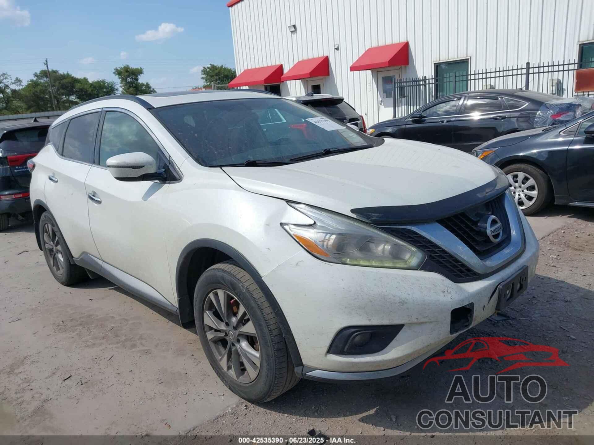 NISSAN MURANO 2016 - 5N1AZ2MG3GN149895