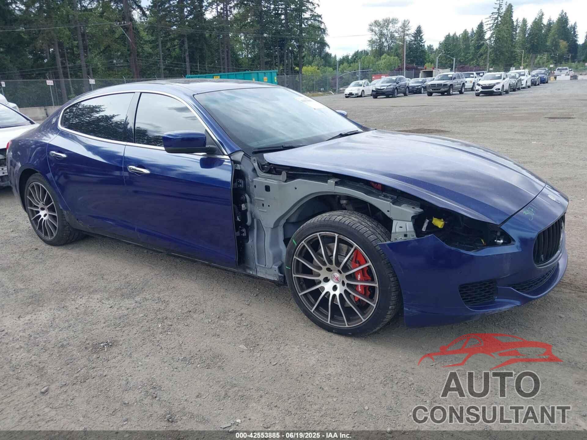 MASERATI QUATTROPORTE 2015 - ZAM56PPA5F1141415