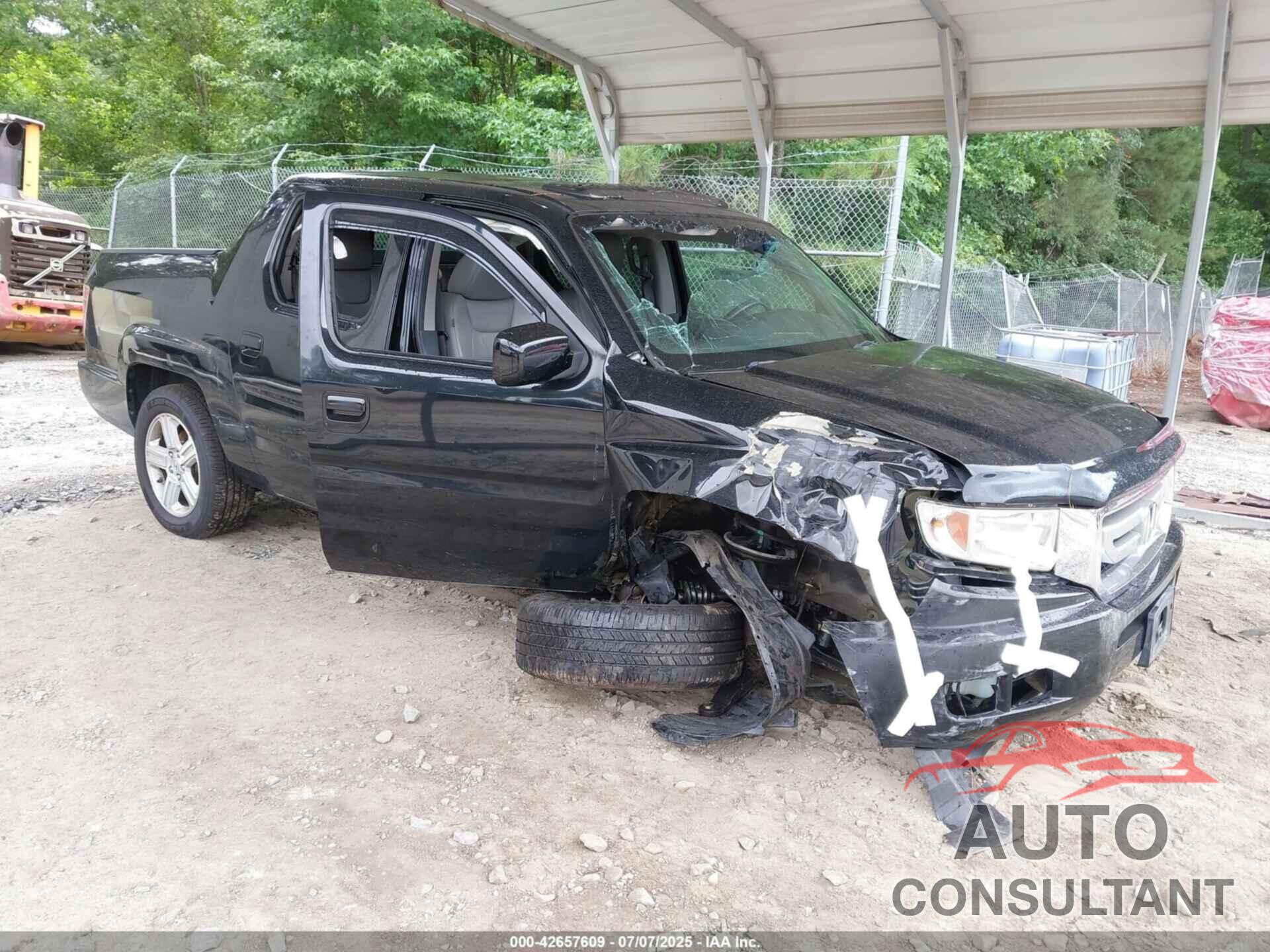 HONDA RIDGELINE 2011 - 5FPYK1F58BB453252