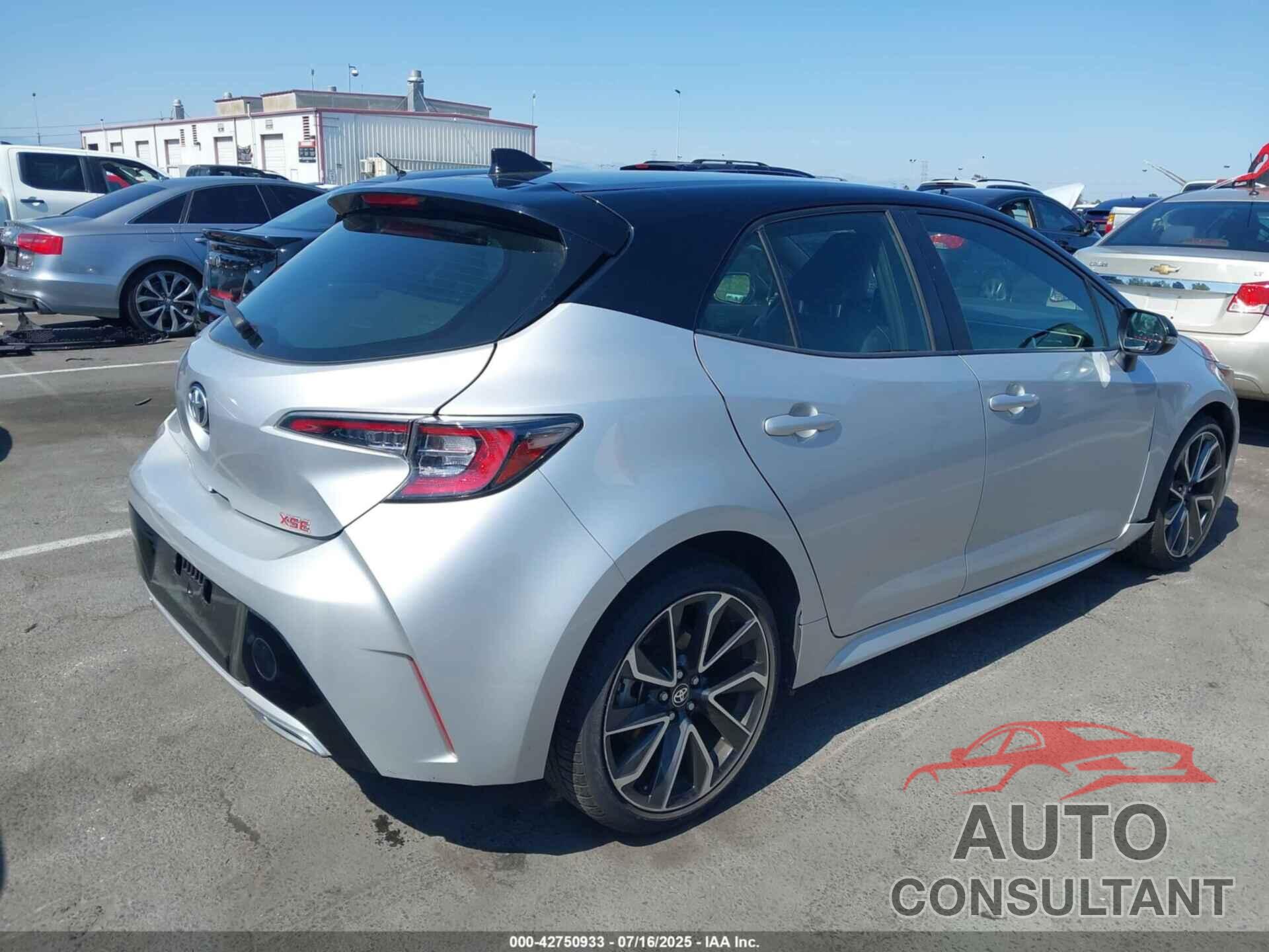 TOYOTA COROLLA 2022 - JTNC4MBE2N3163476