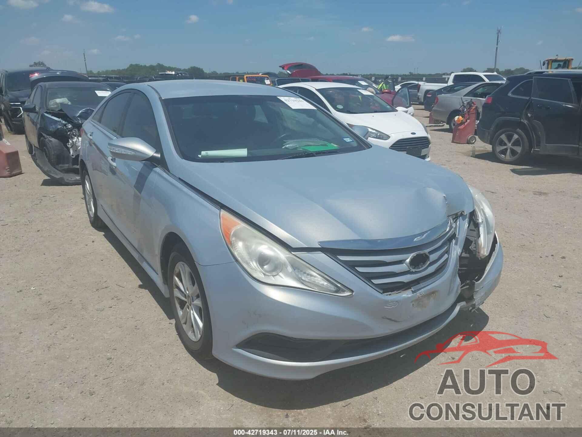 HYUNDAI SONATA 2014 - 5NPEB4AC5EH905862