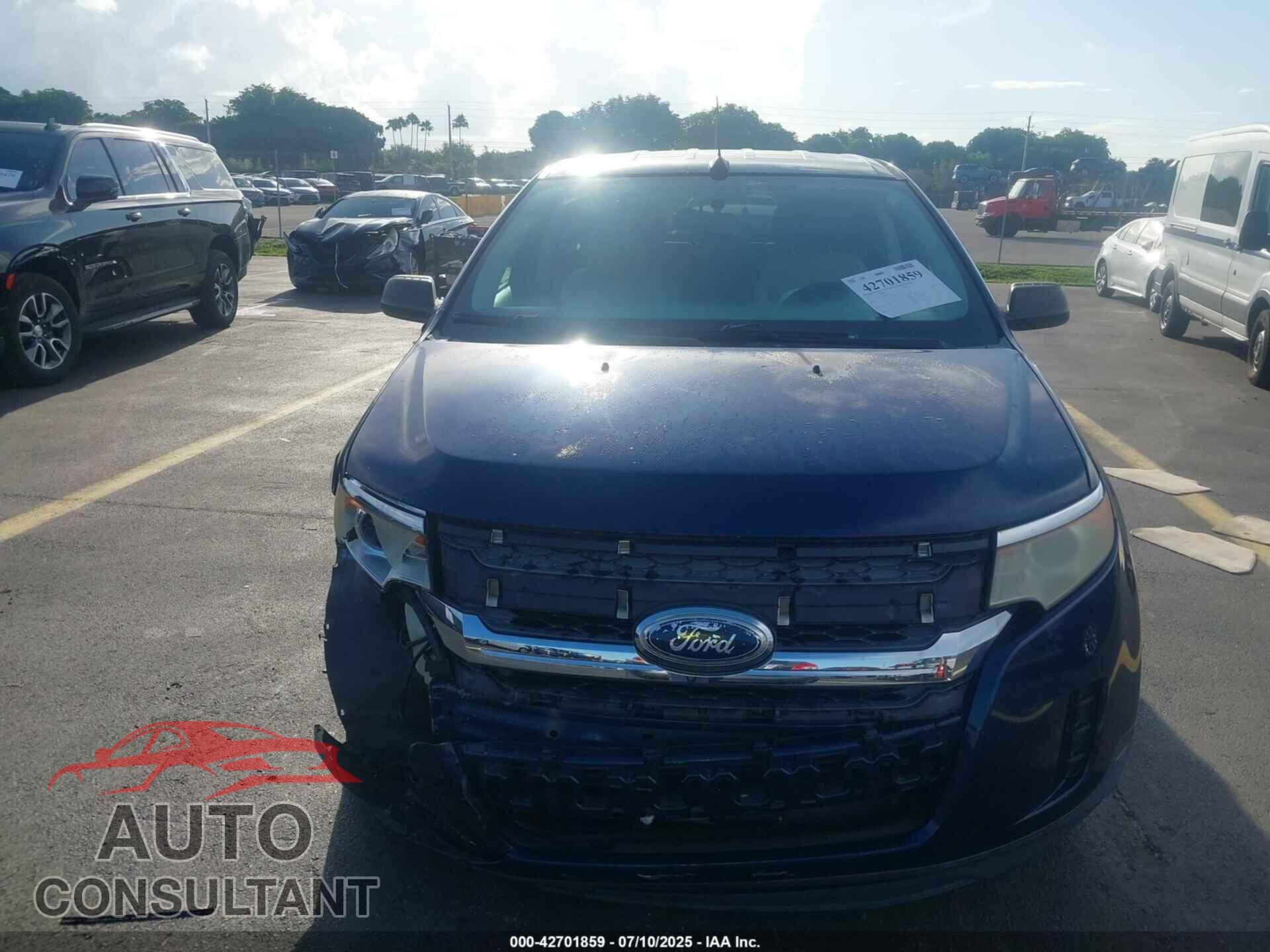 FORD EDGE 2012 - 2FMDK3GC3CBA11571