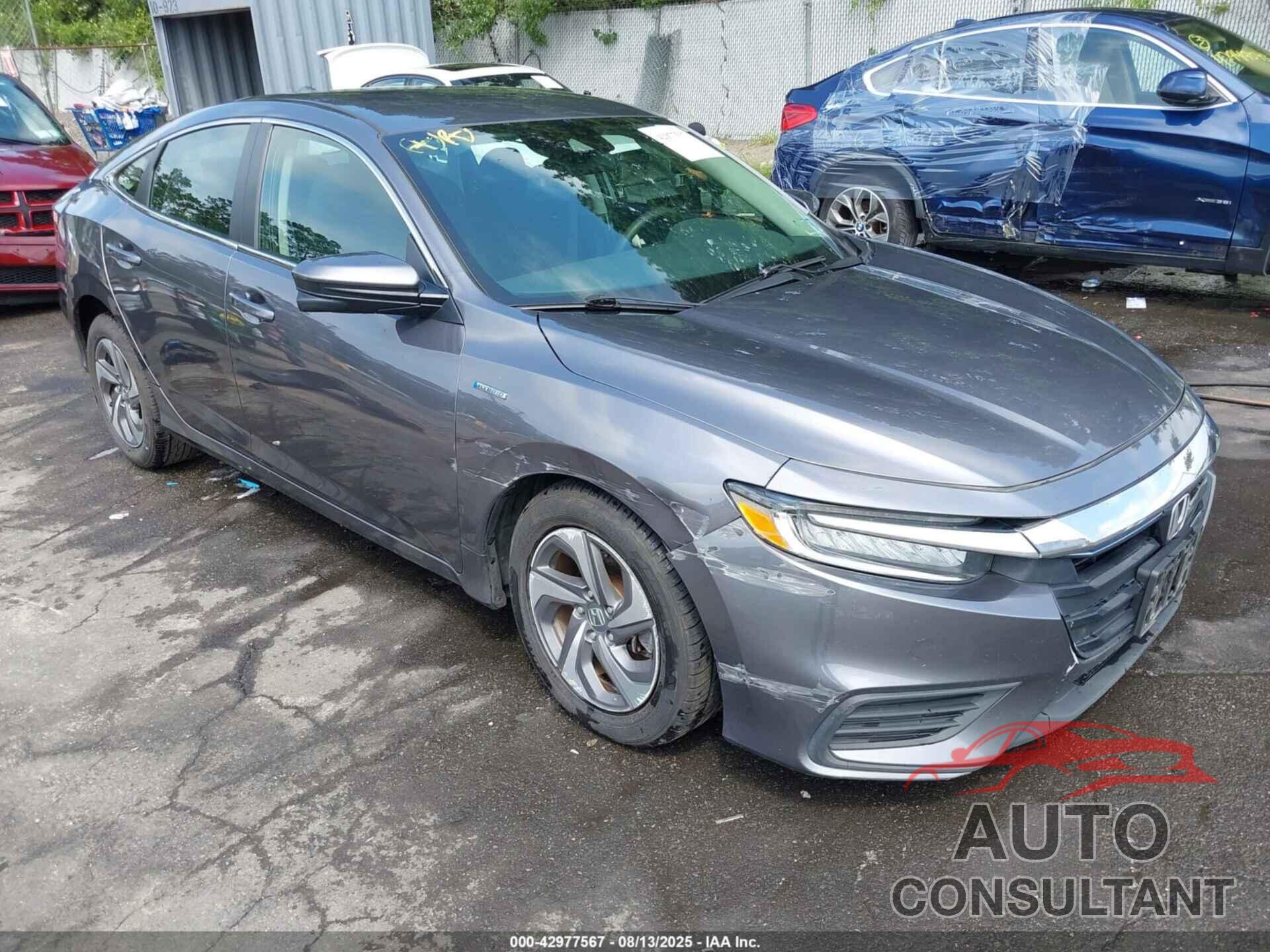 HONDA INSIGHT 2019 - 19XZE4F56KE030049