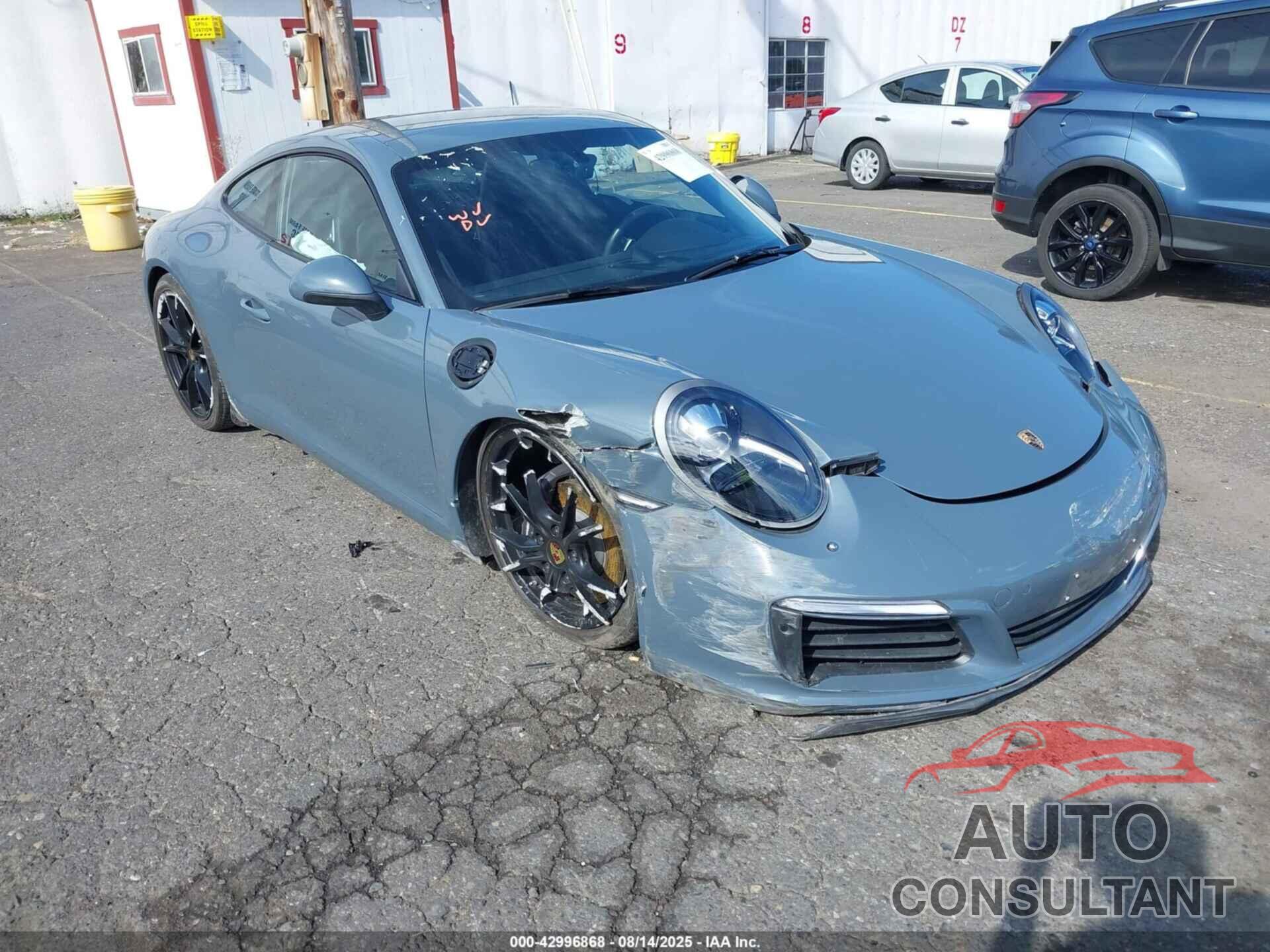 PORSCHE 911 2017 - WP0AA2A98HS106108