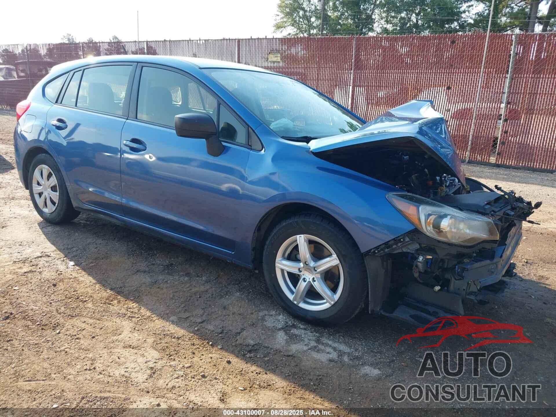 SUBARU IMPREZA 2015 - JF1GPAA60F8283583