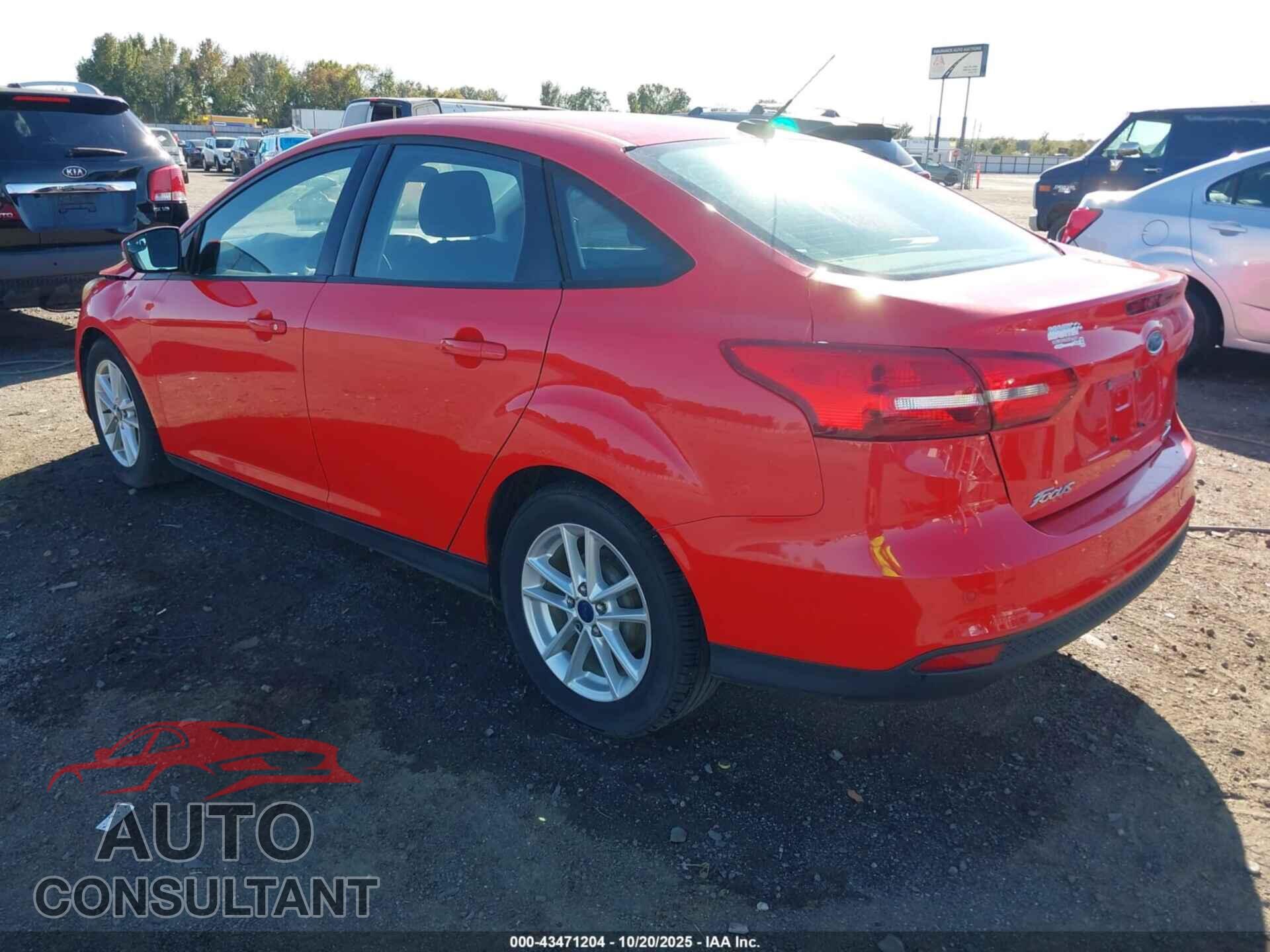 FORD FOCUS 2015 - 1FADP3F20FL365931
