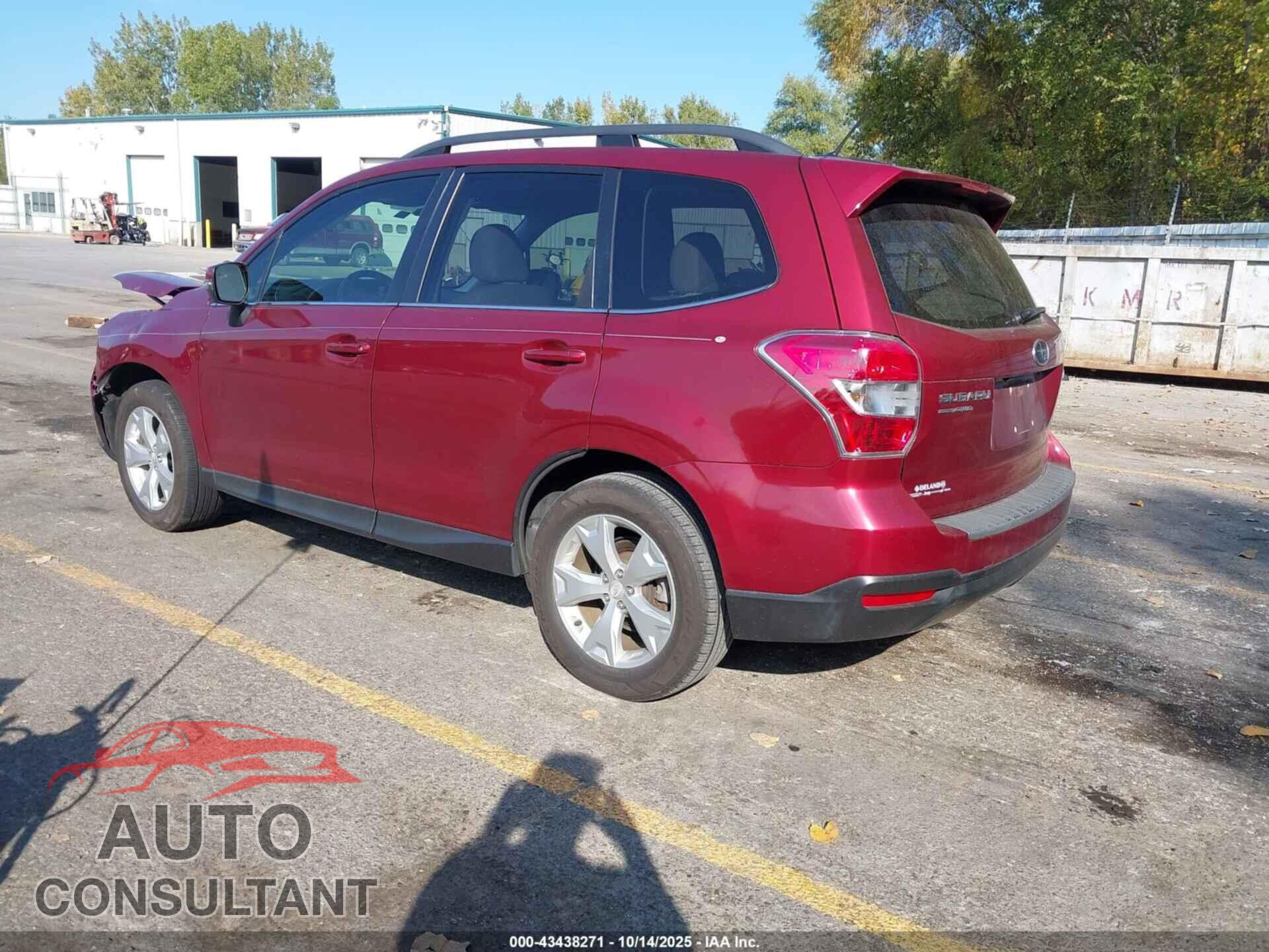 SUBARU FORESTER 2014 - JF2SJAMC9EH456573