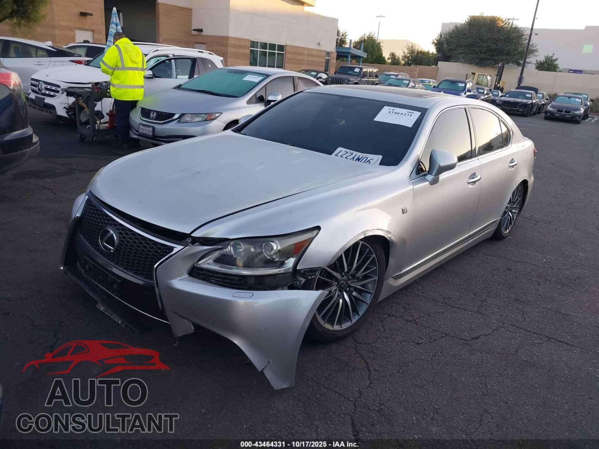 LEXUS LS 460 2013 - JTHBL5EF9D5117352